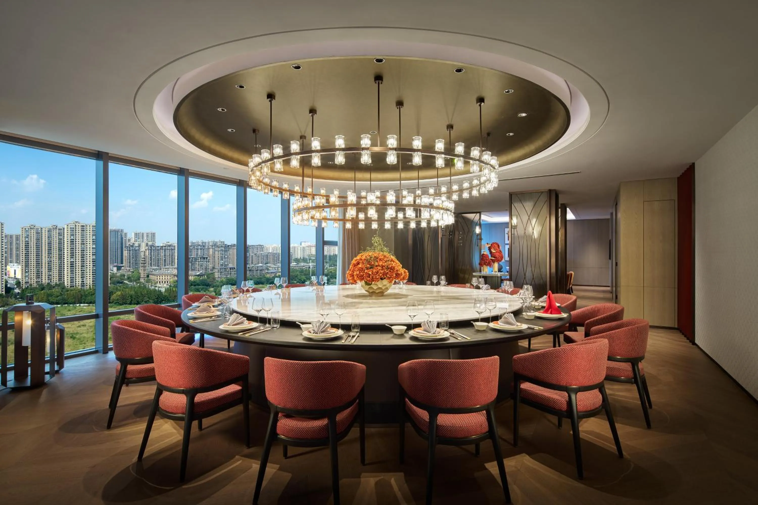 Restaurant/places to eat in Crowne Plaza Taixing