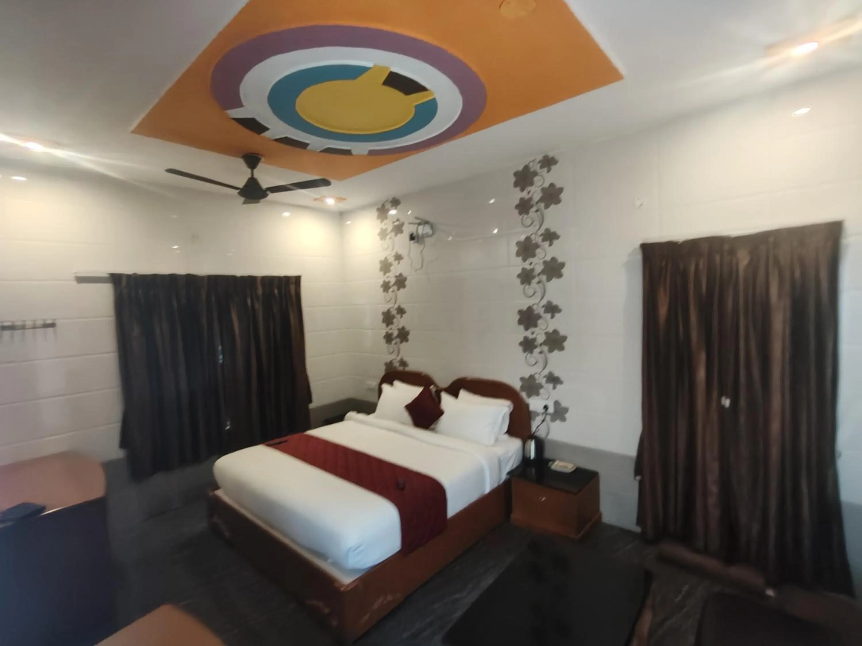 Bed in Sharma Jee Farm House Yercaud