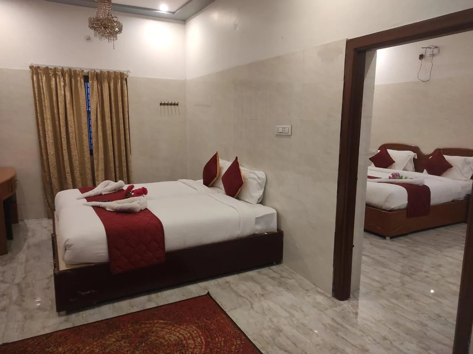 Bed in Sharma Jee Farm House Yercaud