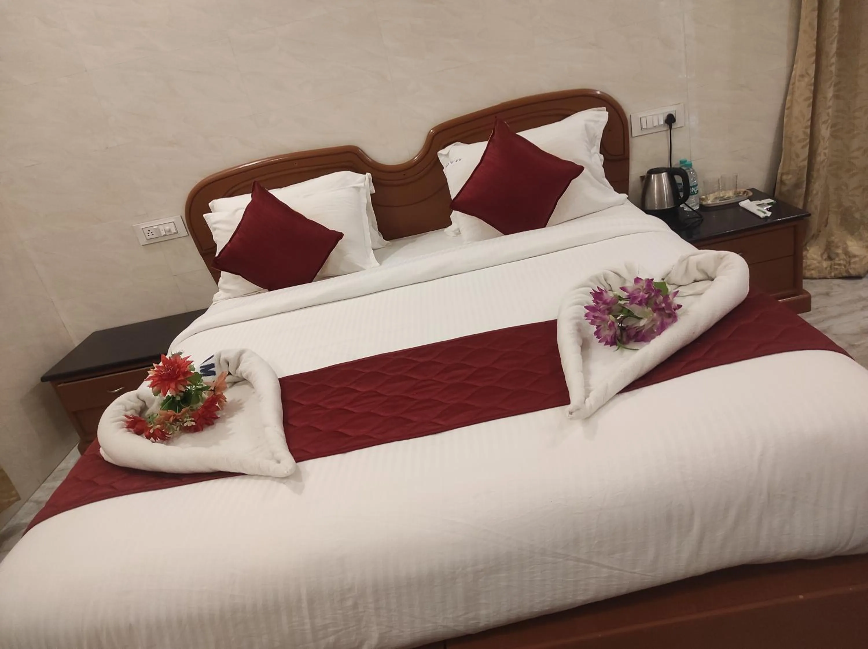 Bed in Sharma Jee Farm House Yercaud