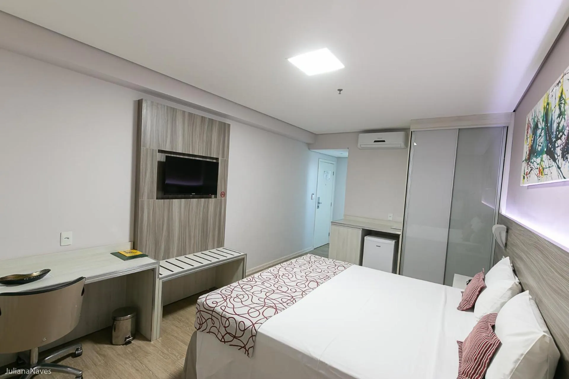 Bed in IT Itabira Hotel