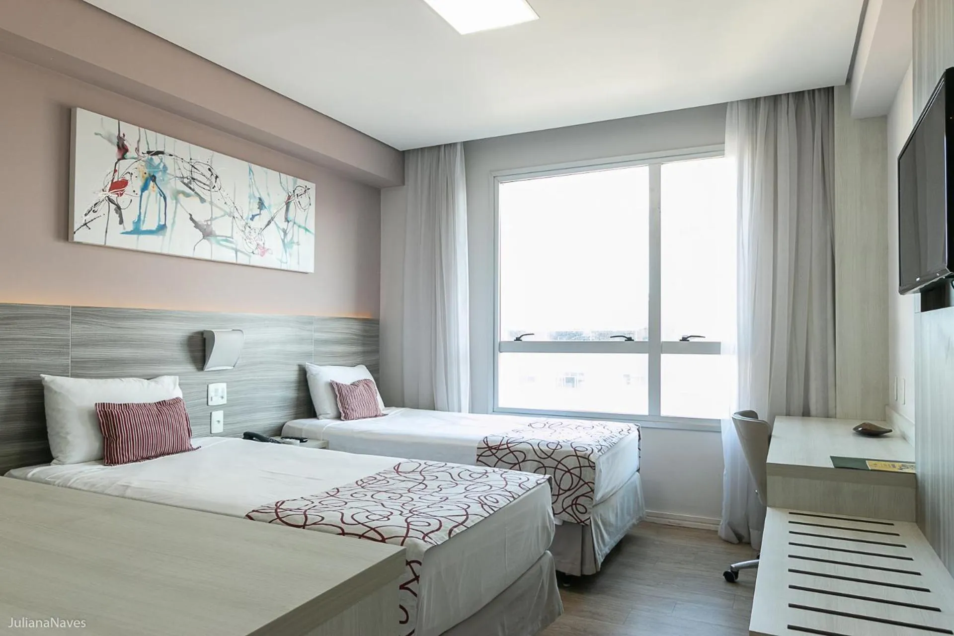 Bed in IT Itabira Hotel