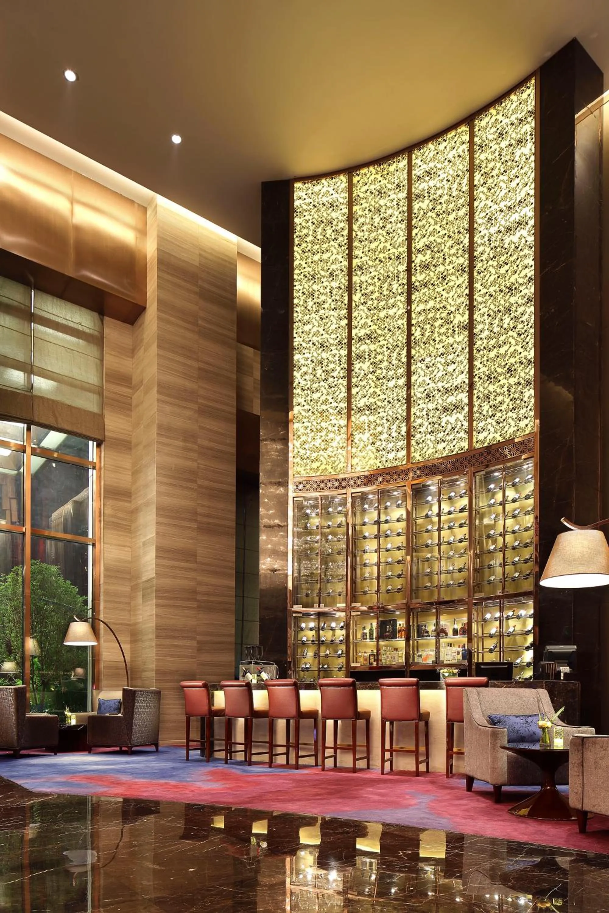 Lobby or reception in Anyang Wanda Realm Hotel