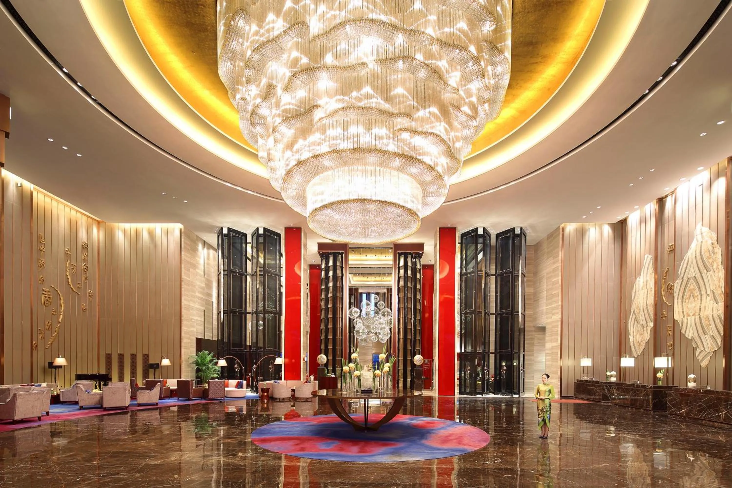 Lobby or reception in Anyang Wanda Realm Hotel