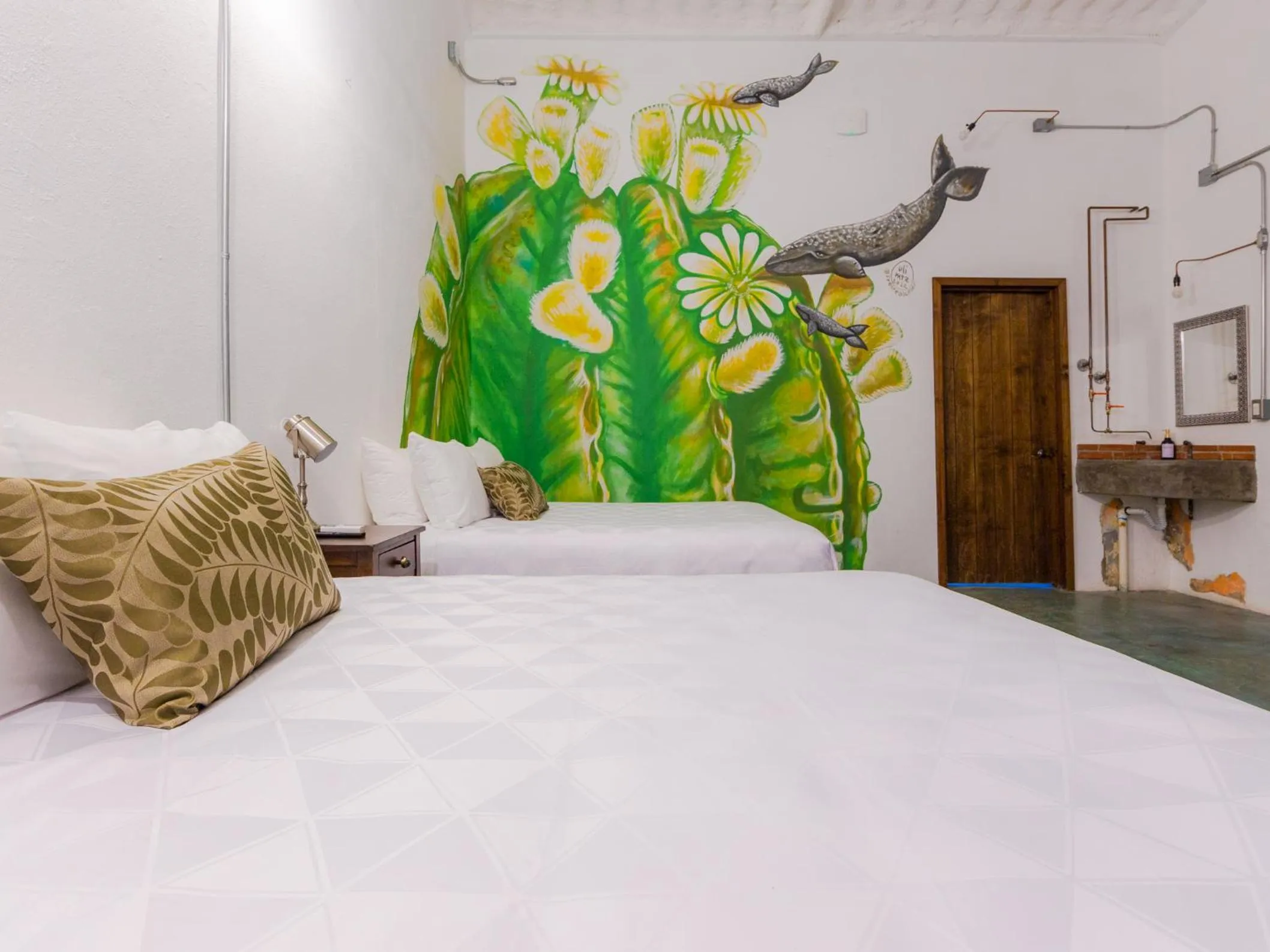 Bed in InHouse Glamping Hotel La Paz