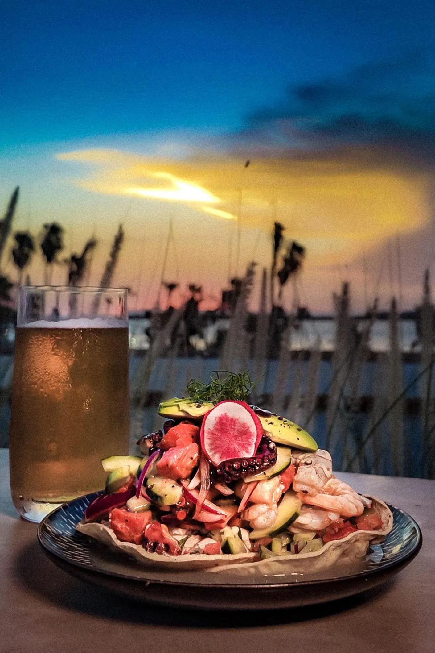 Food and drinks in InHouse Glamping Hotel La Paz