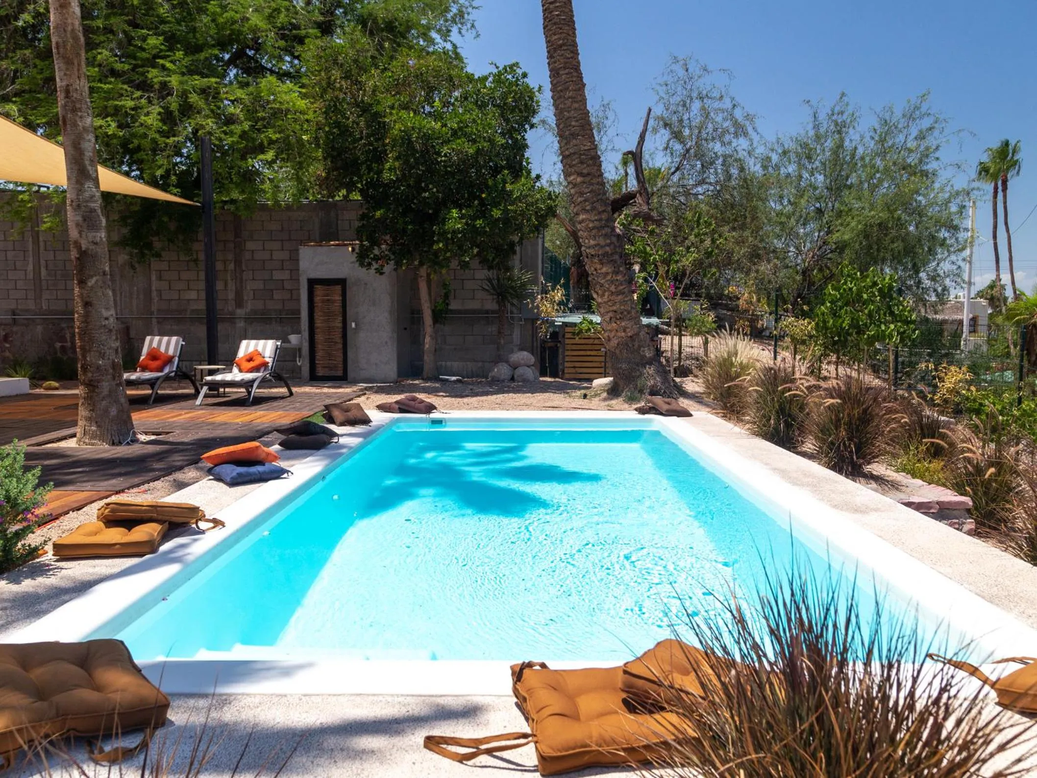Patio in InHouse Glamping Hotel La Paz