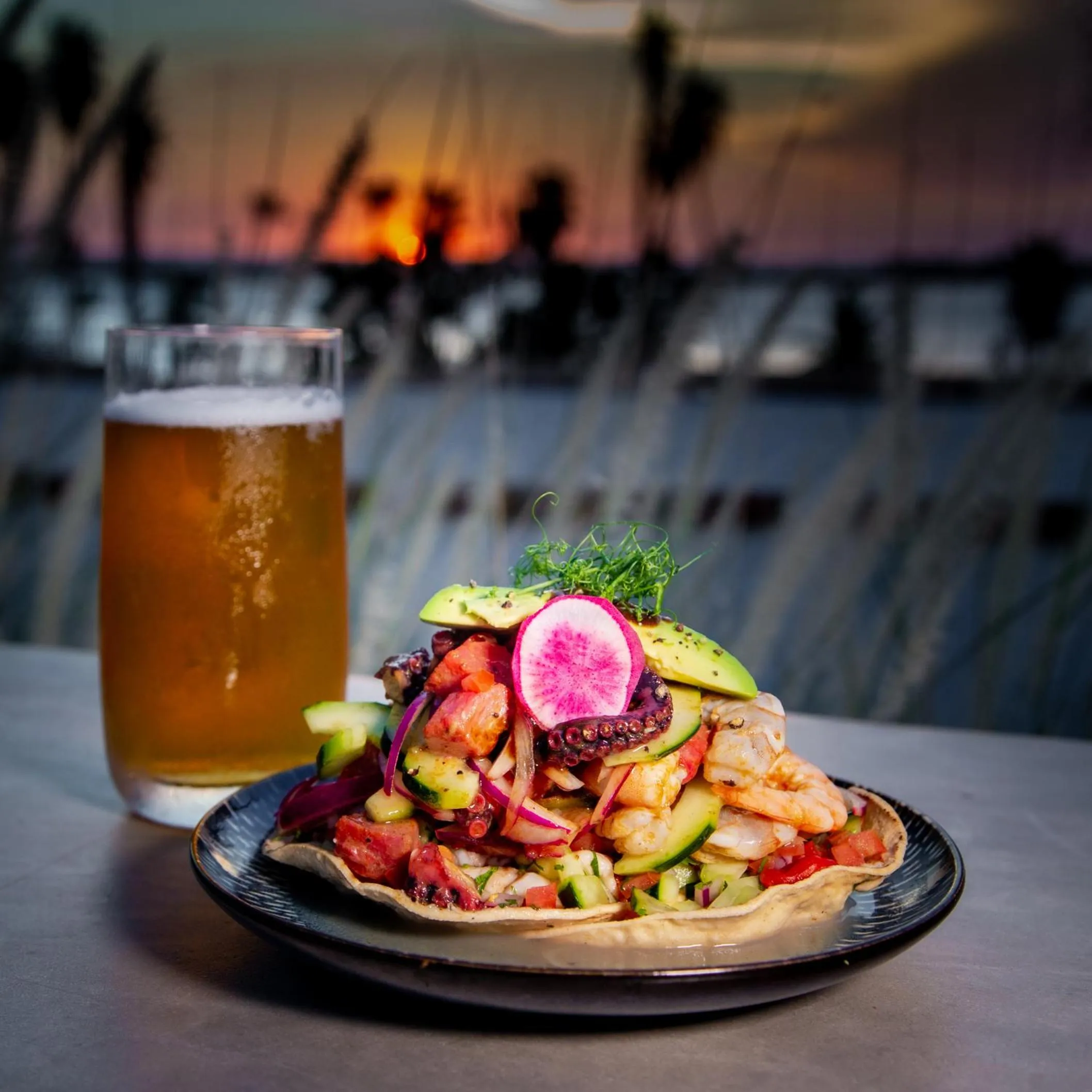 Food and drinks in InHouse Glamping Hotel La Paz