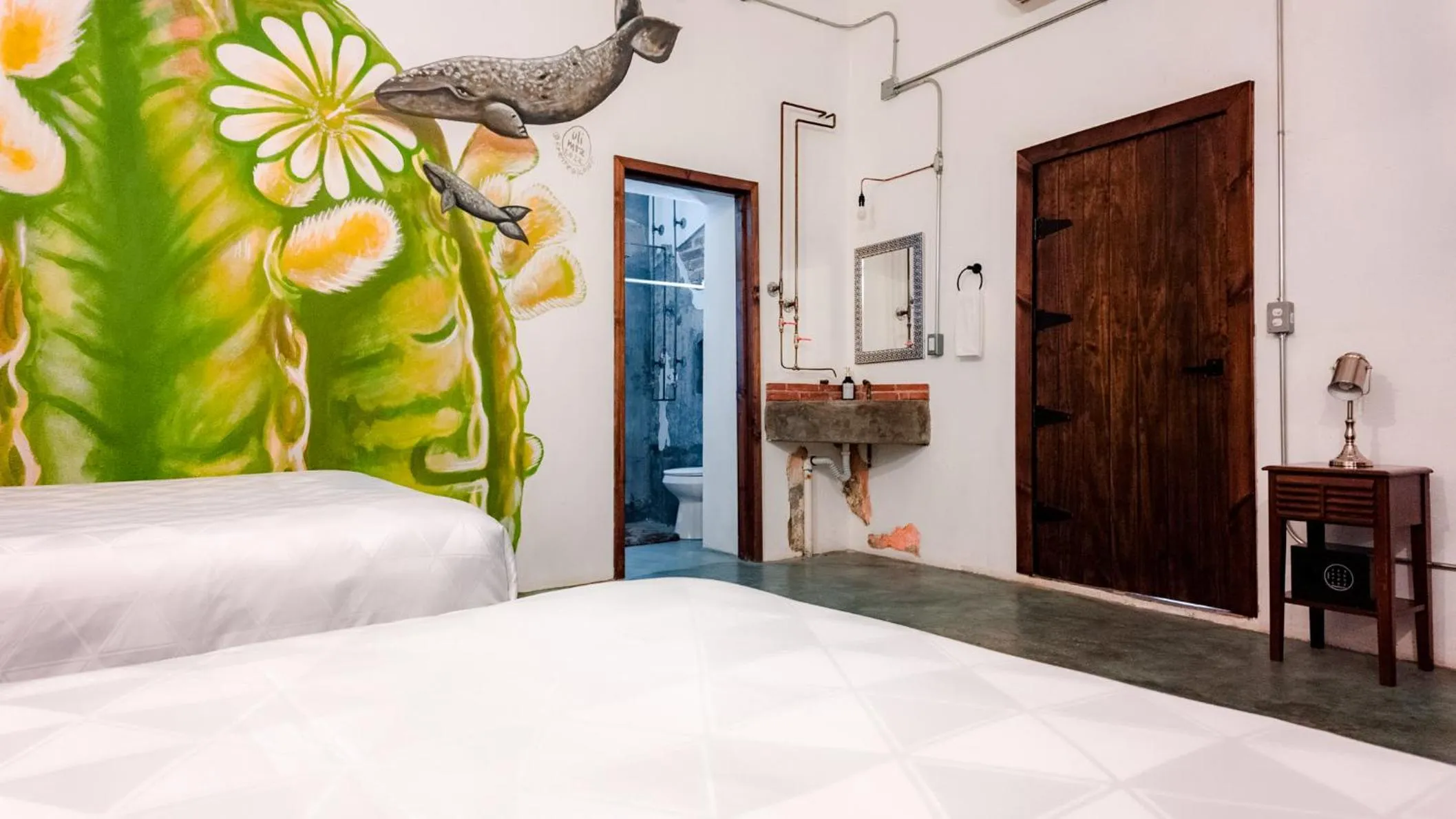 Bed in InHouse Glamping Hotel La Paz