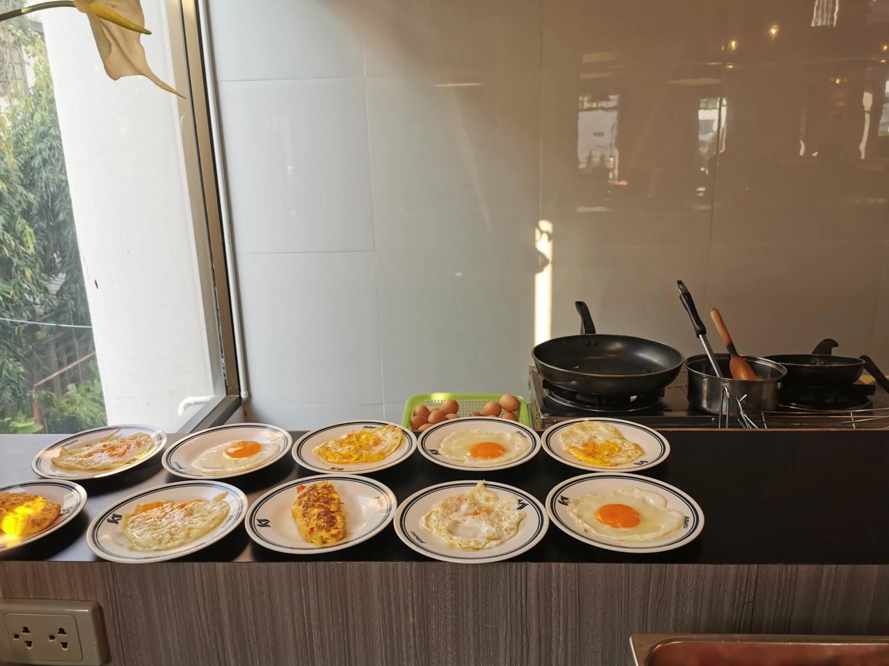 Breakfast in Songphanburi Hotel