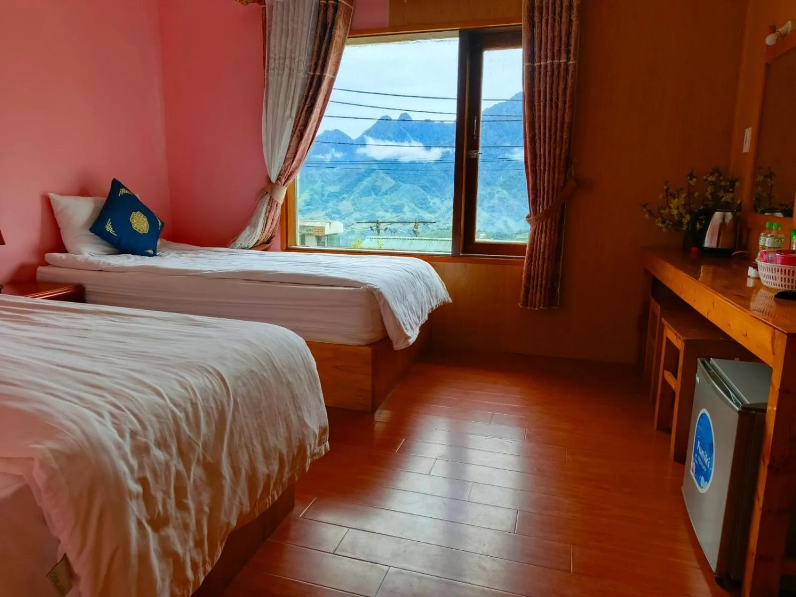 Bedroom, Bed in Sapa Scenery Hotel