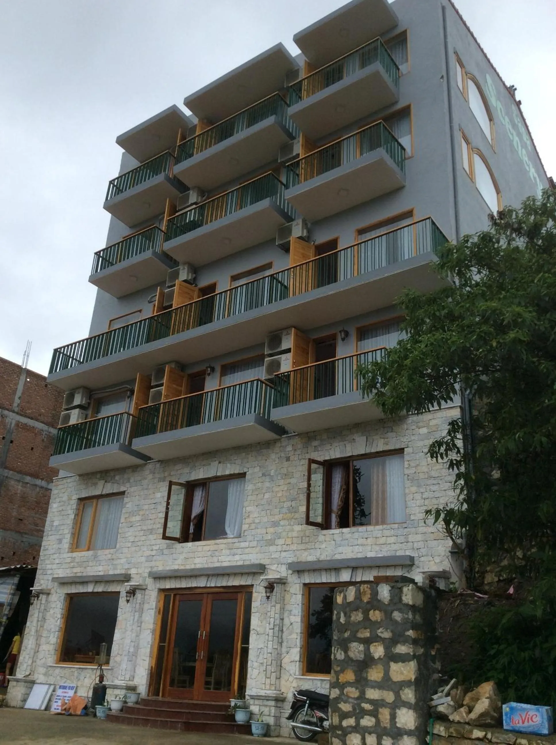 Property building in Sapa Scenery Hotel