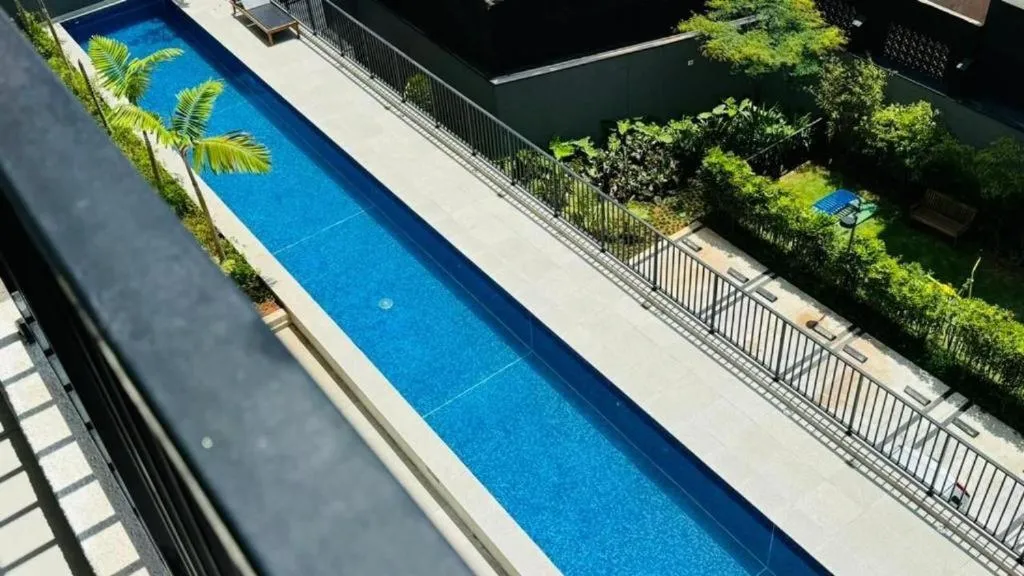 Swimming pool in ZYZ Centro - Frente metrô Luz com vaga rotativa