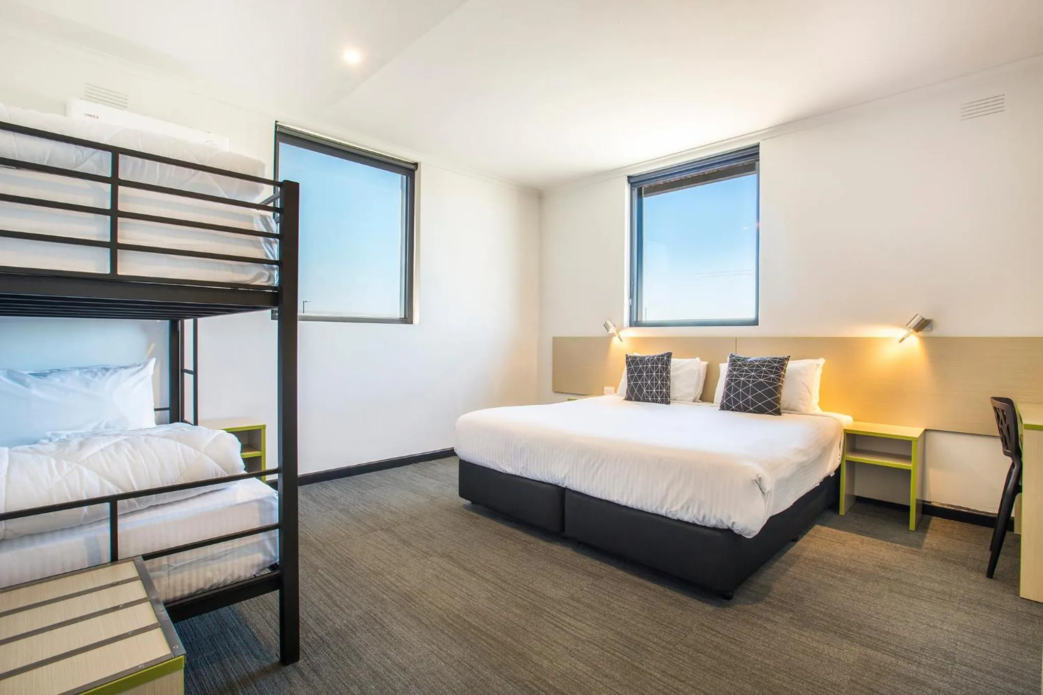 Bed in Nightcap at St Albans Hotel