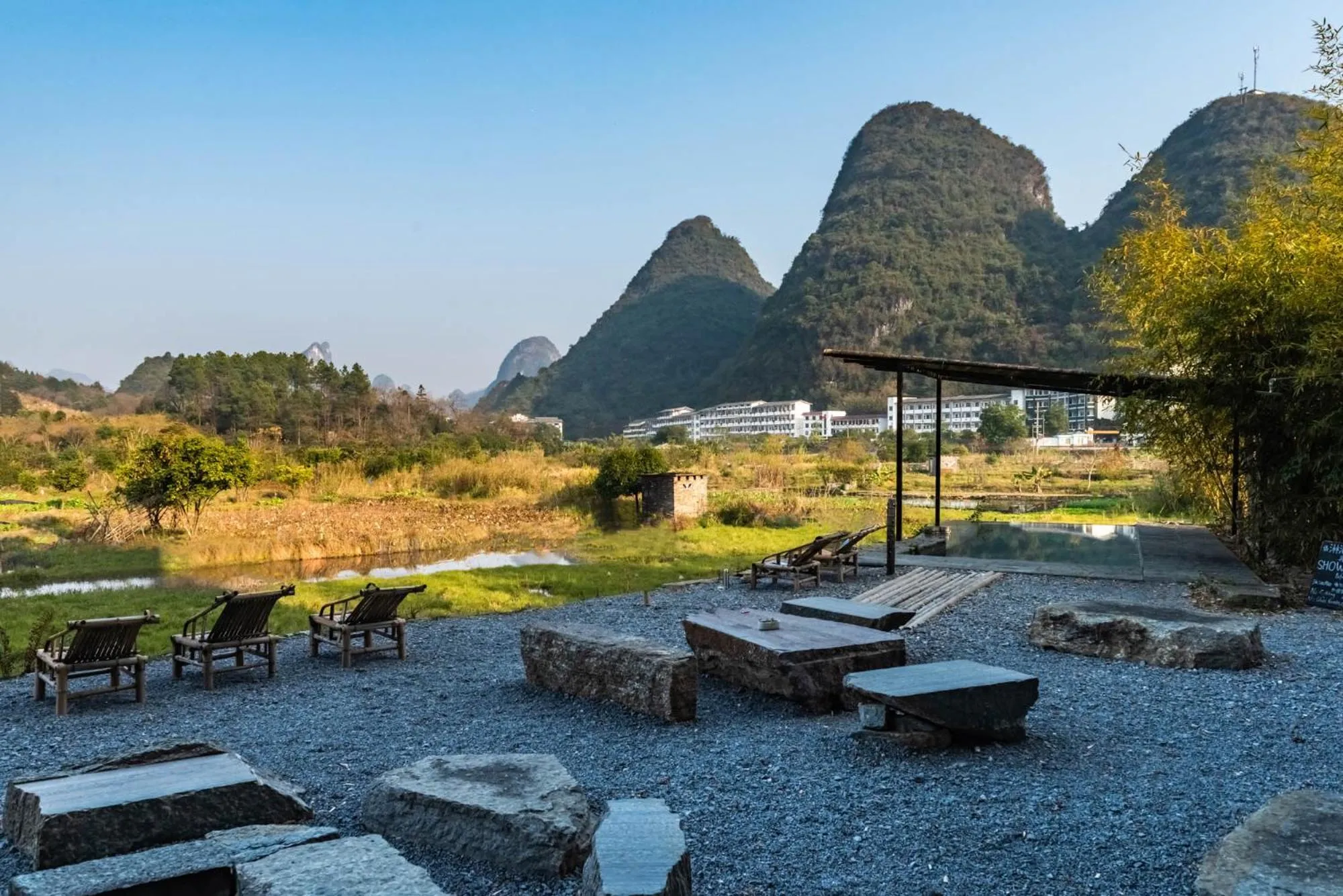Garden in Yangshuo Sudder Street Guesthouse