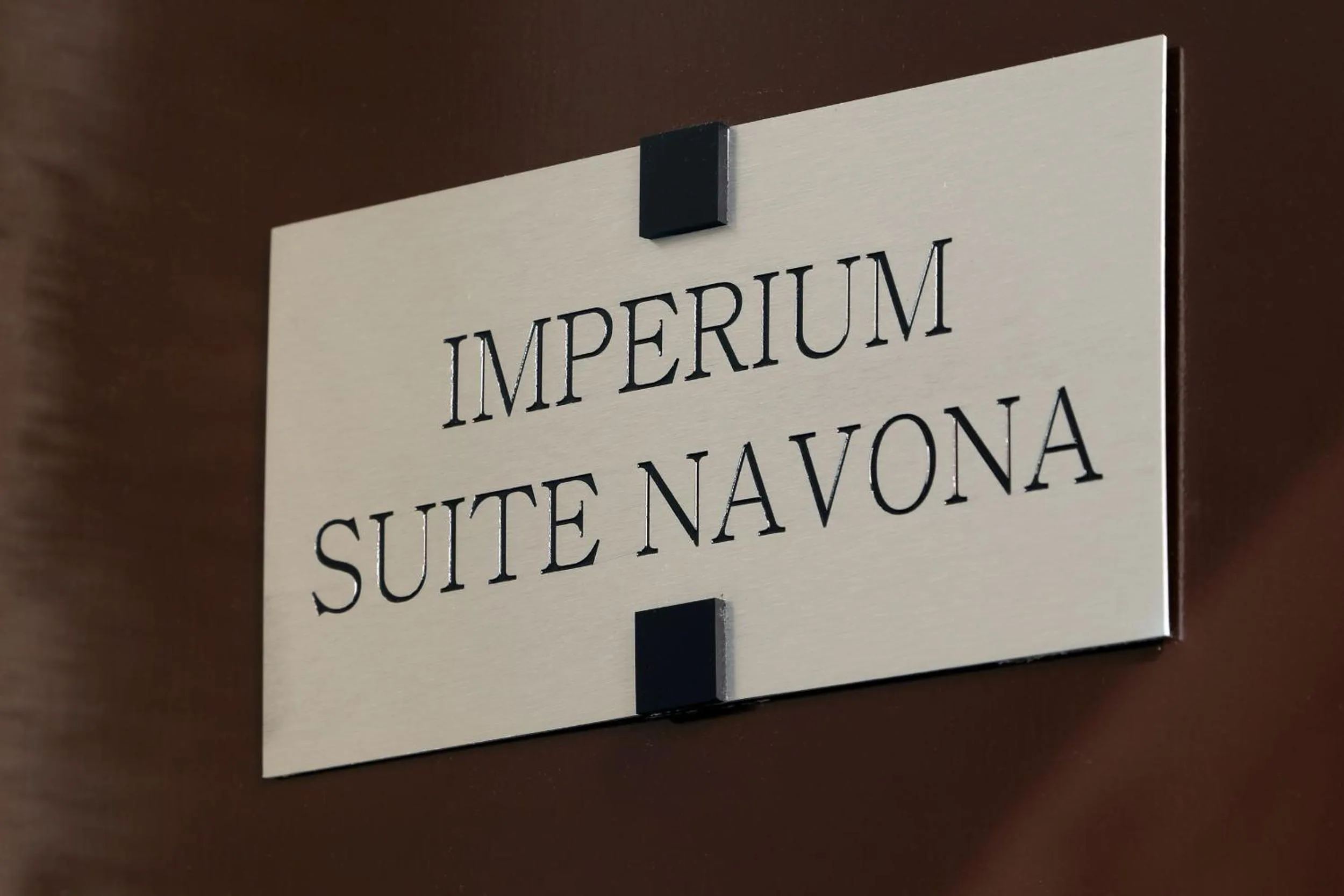 Decorative detail in Imperium Suite Navona