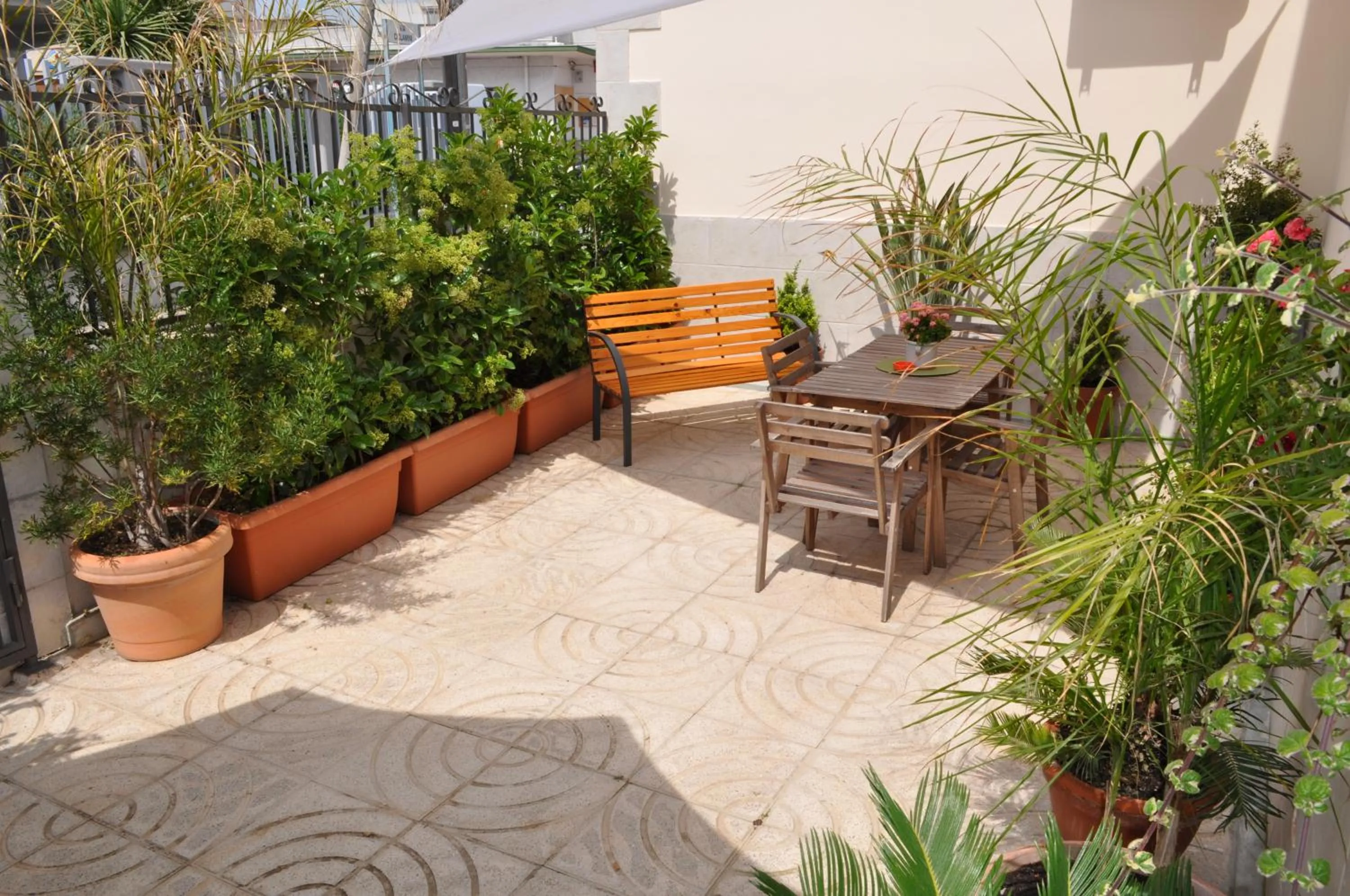 Garden view in 7 Contrade