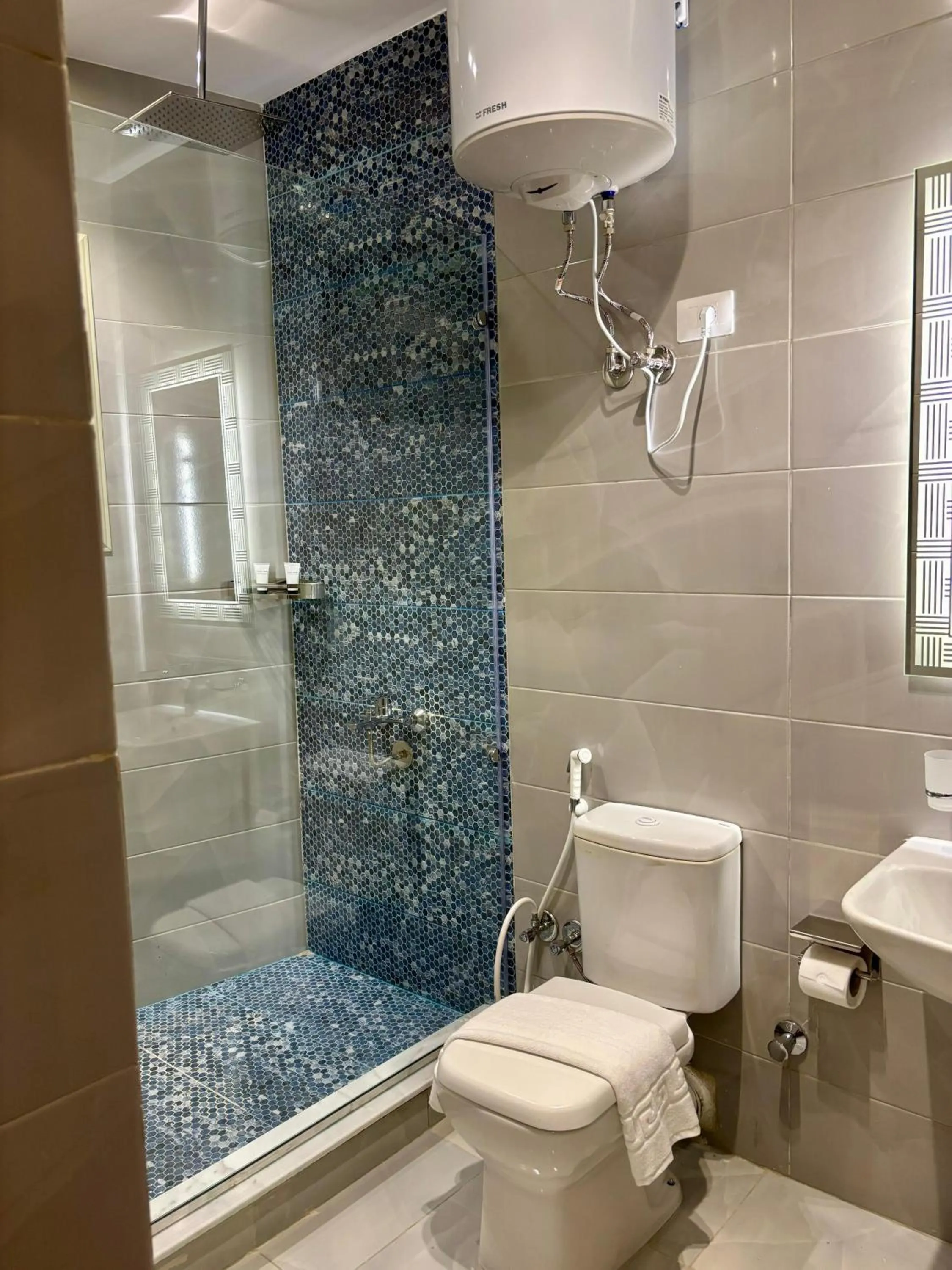 Toilet in The Palace Pyramids View Hotel