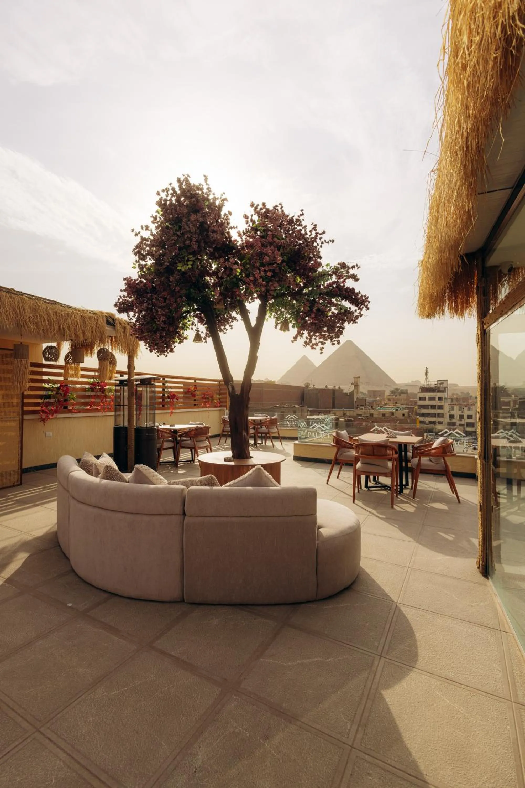 Day in The Palace Pyramids View Hotel