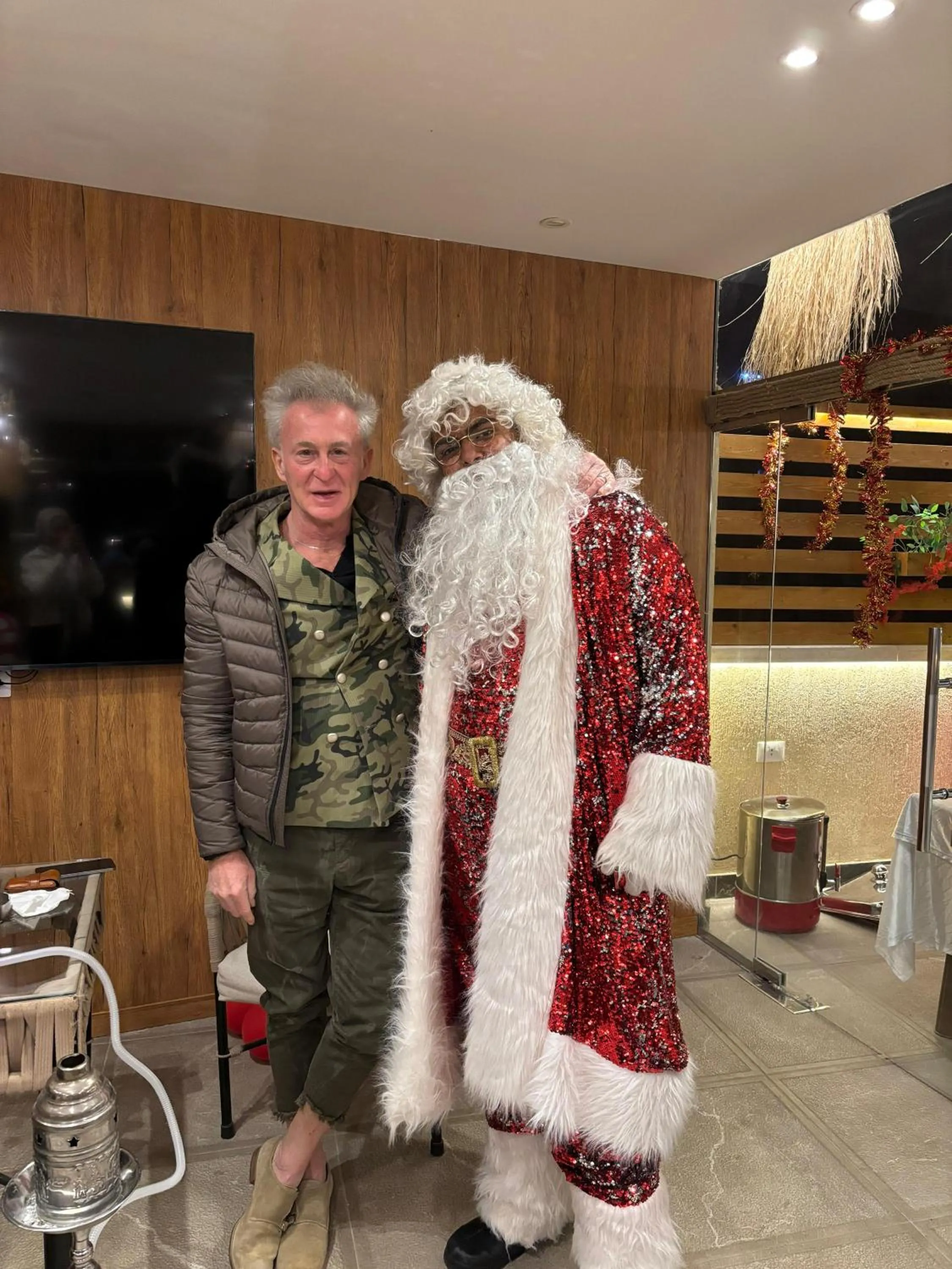 People in The Palace Pyramids View Hotel