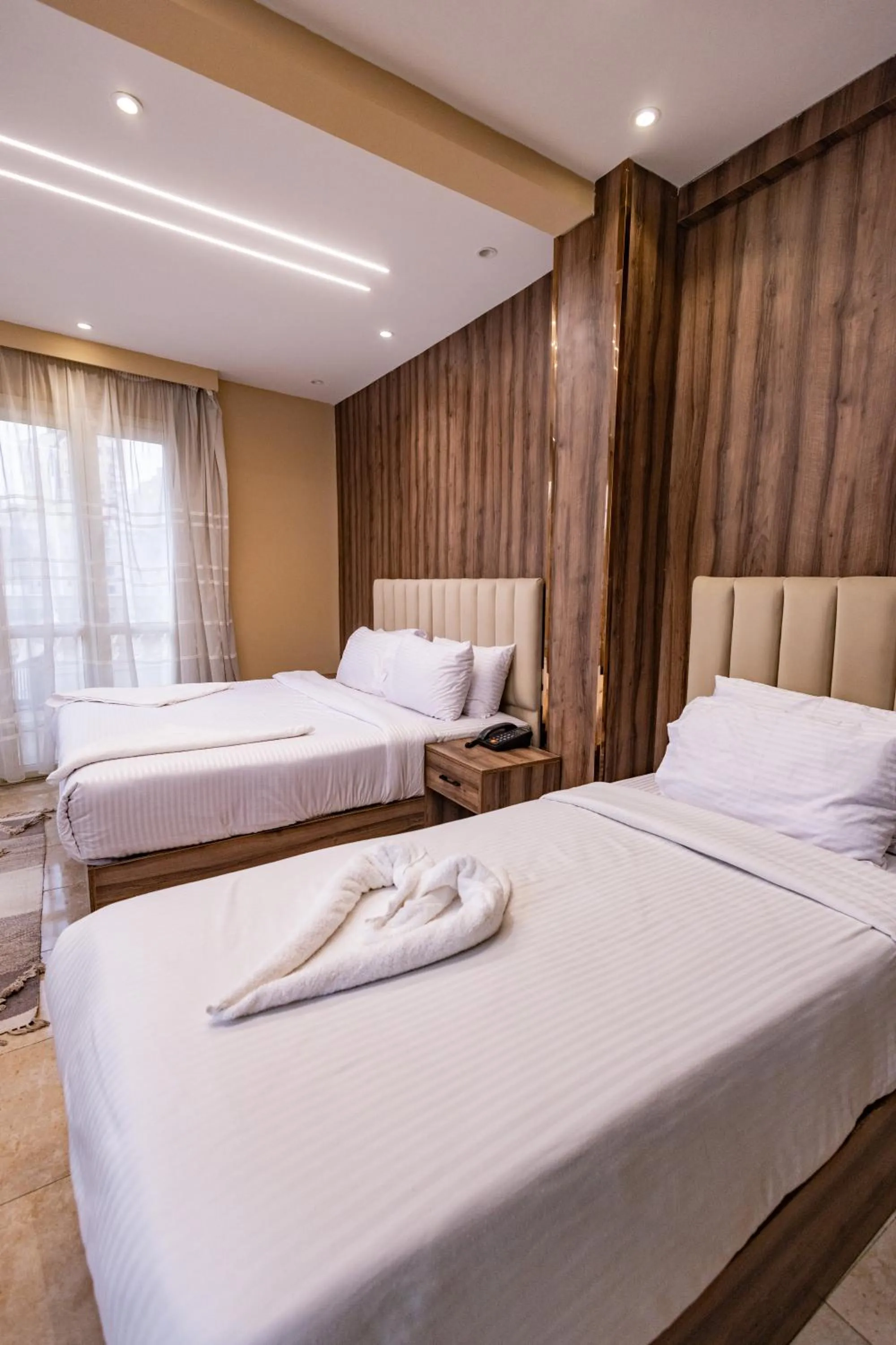 Photo of the whole room, Bed in The Palace Pyramids View Hotel