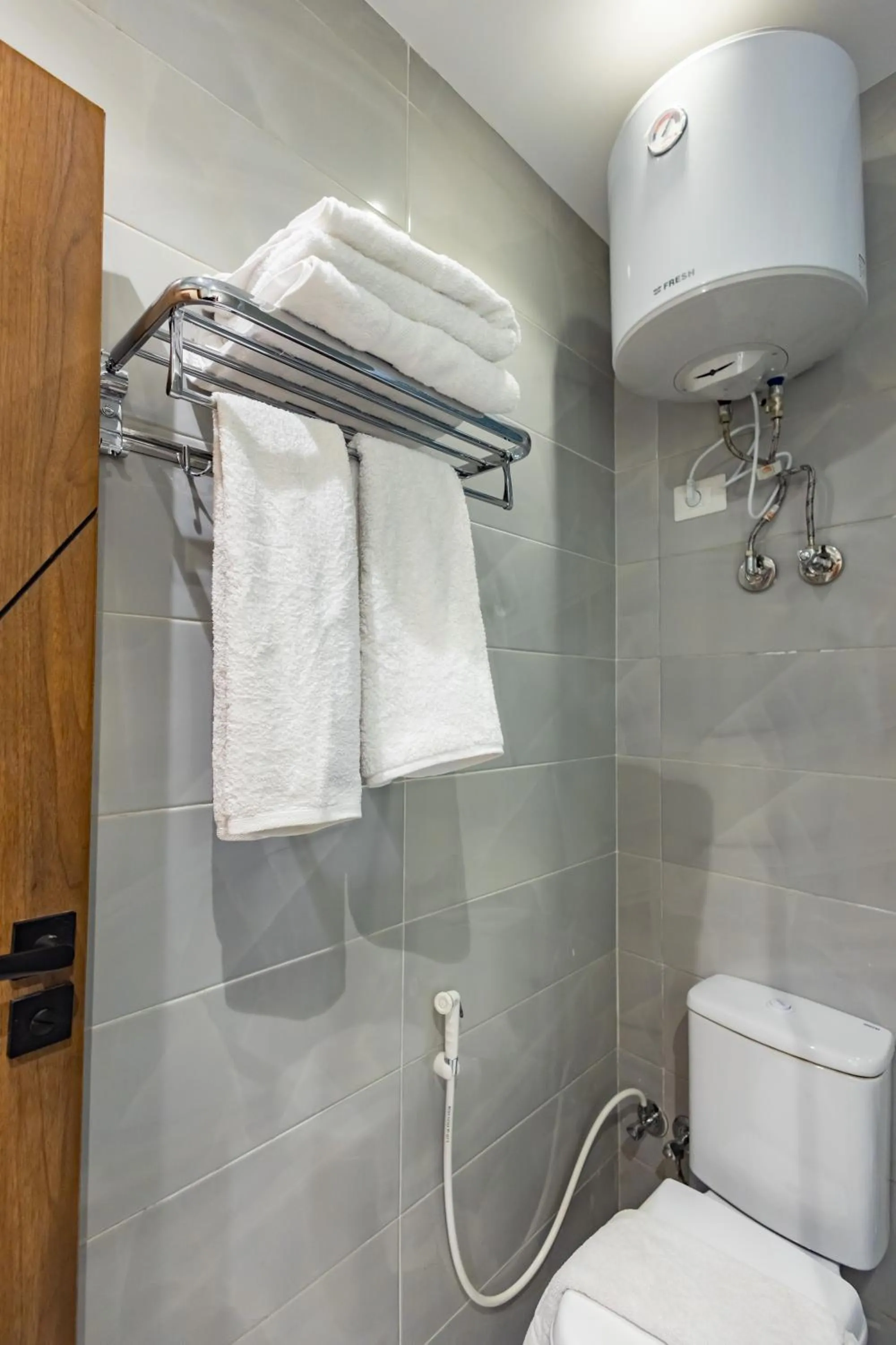 towels in The Palace Pyramids View Hotel