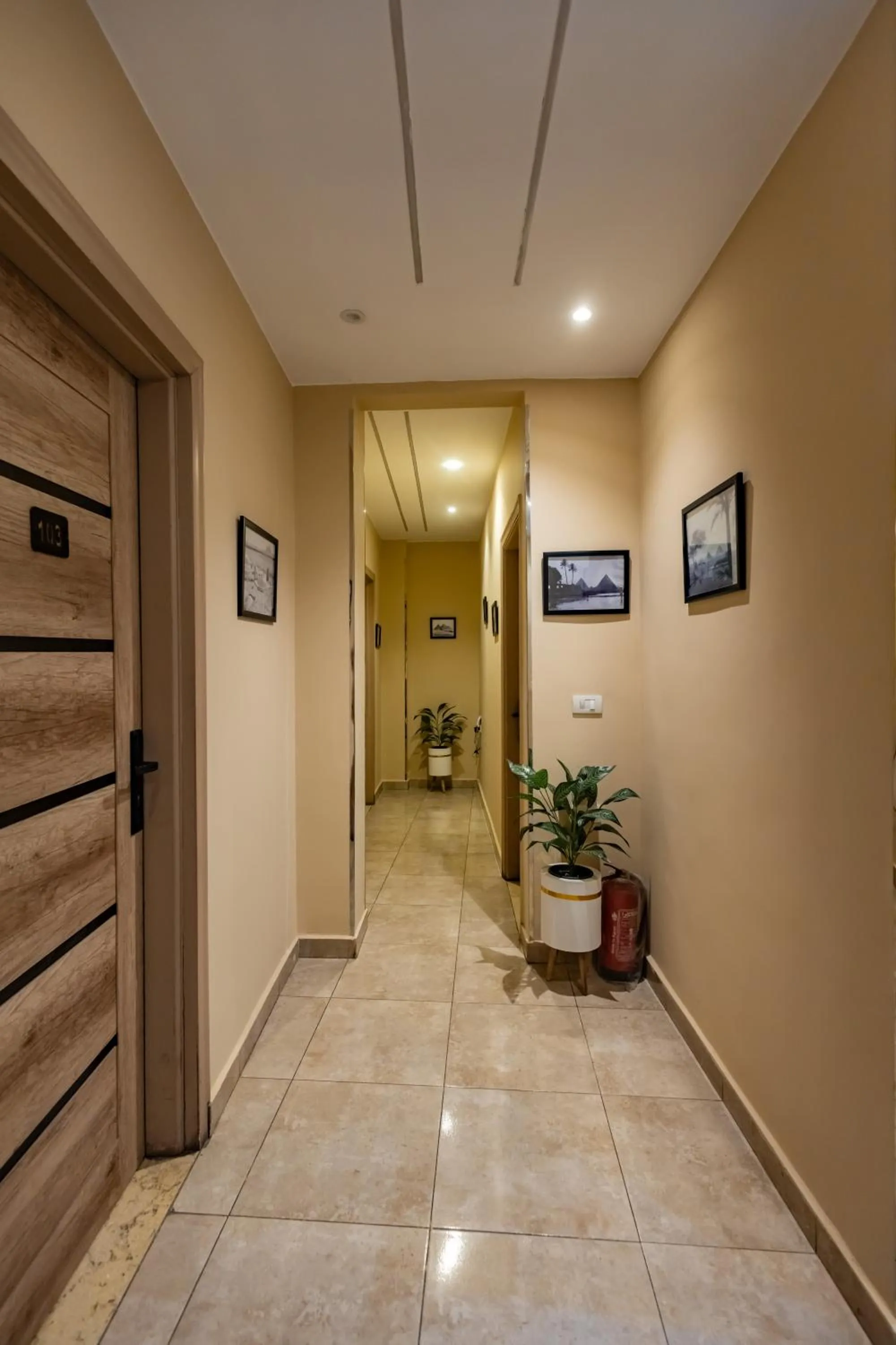 wardrobe in The Palace Pyramids View Hotel