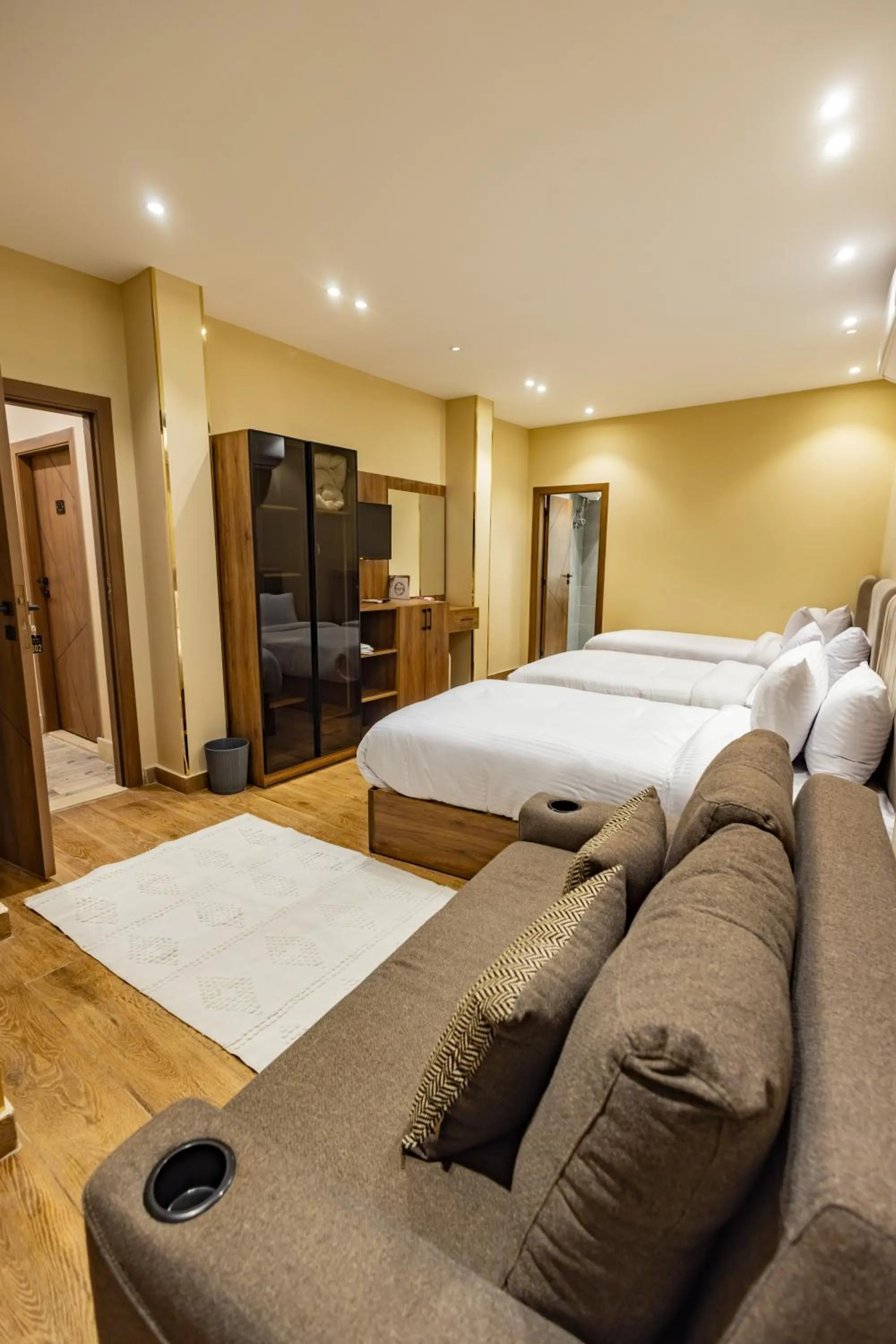 Photo of the whole room, Bed in The Palace Pyramids View Hotel