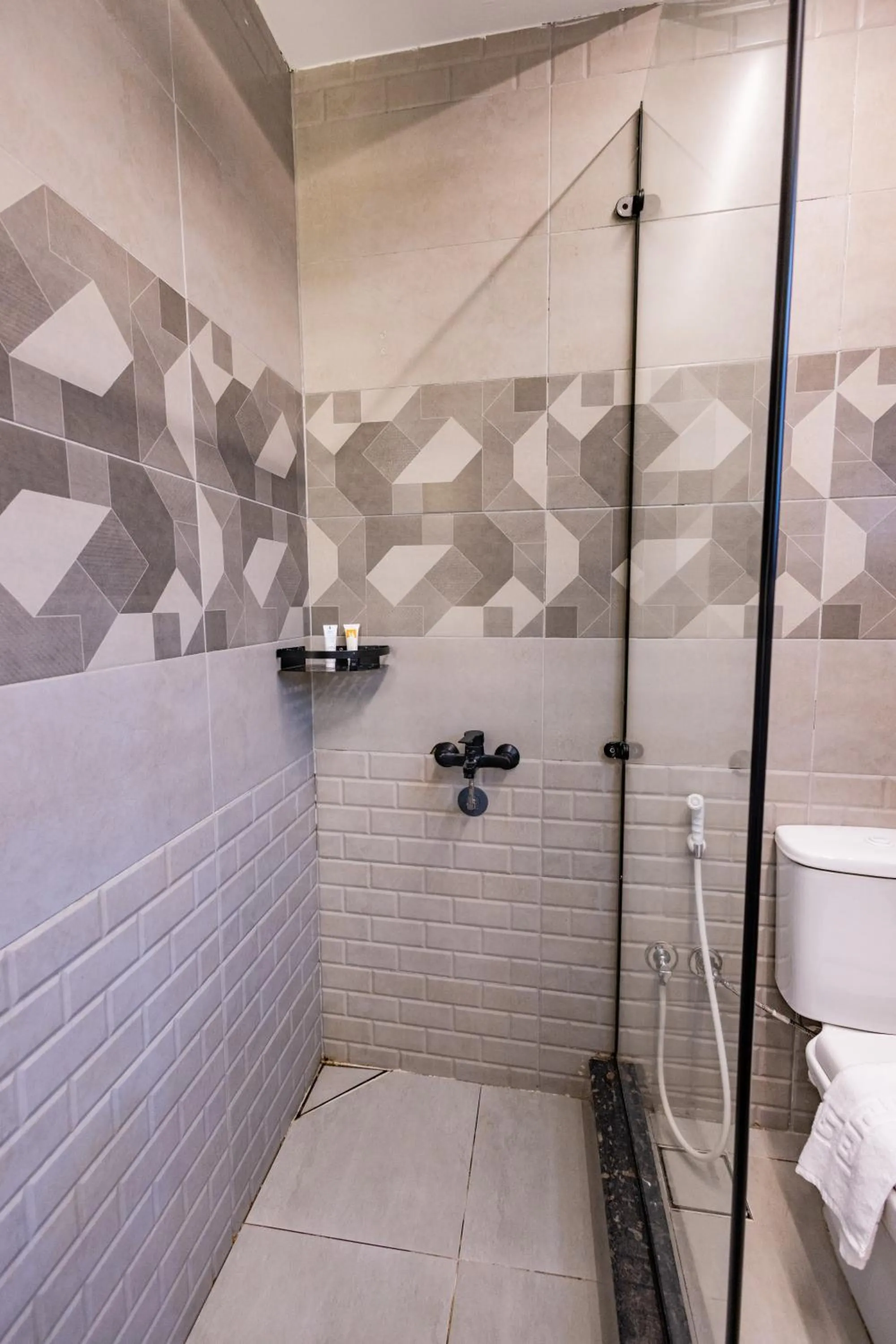 Shower in The Palace Pyramids View Hotel