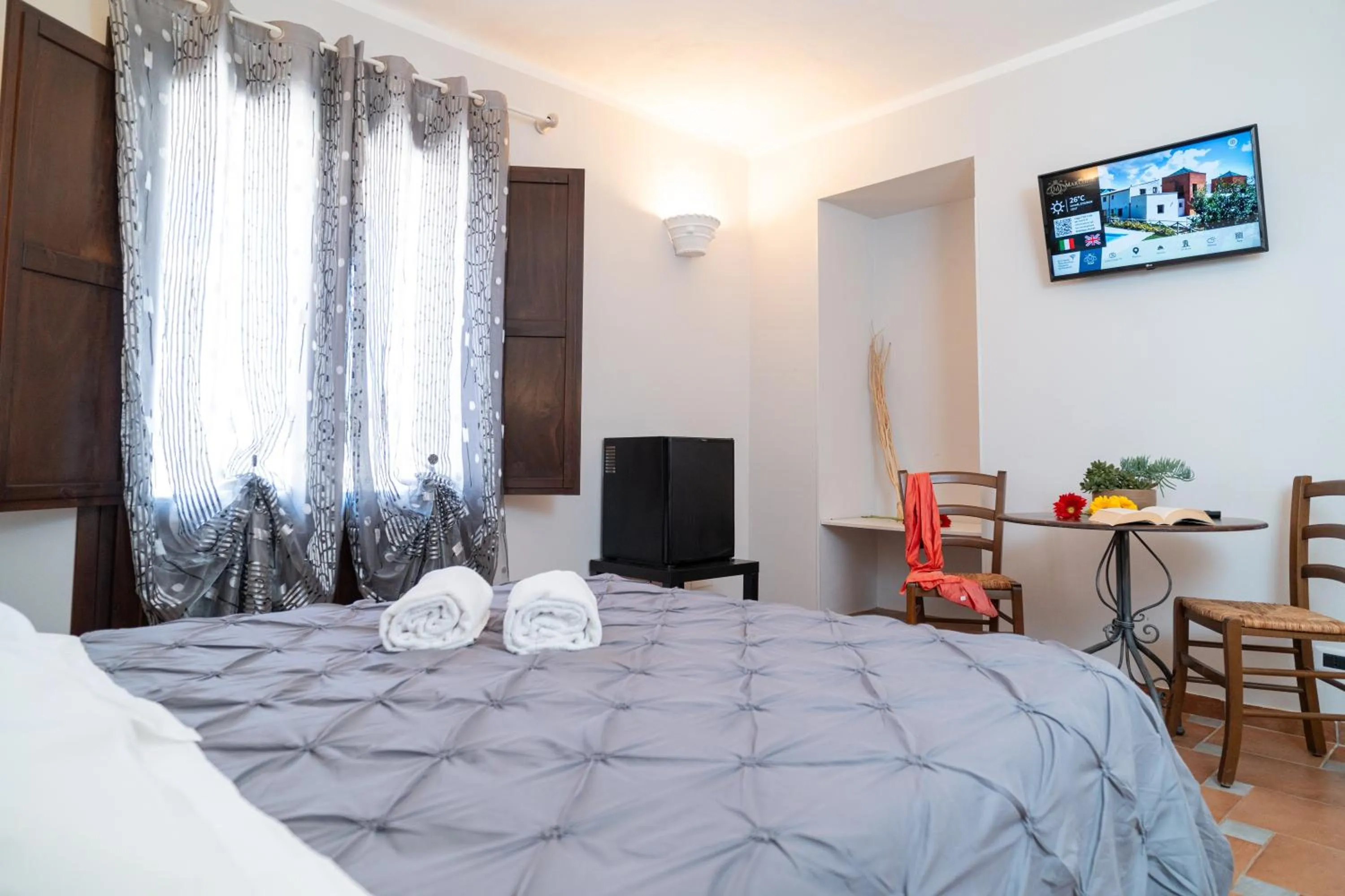 TV and multimedia, Bed in Il Marchese Hotel & Spa