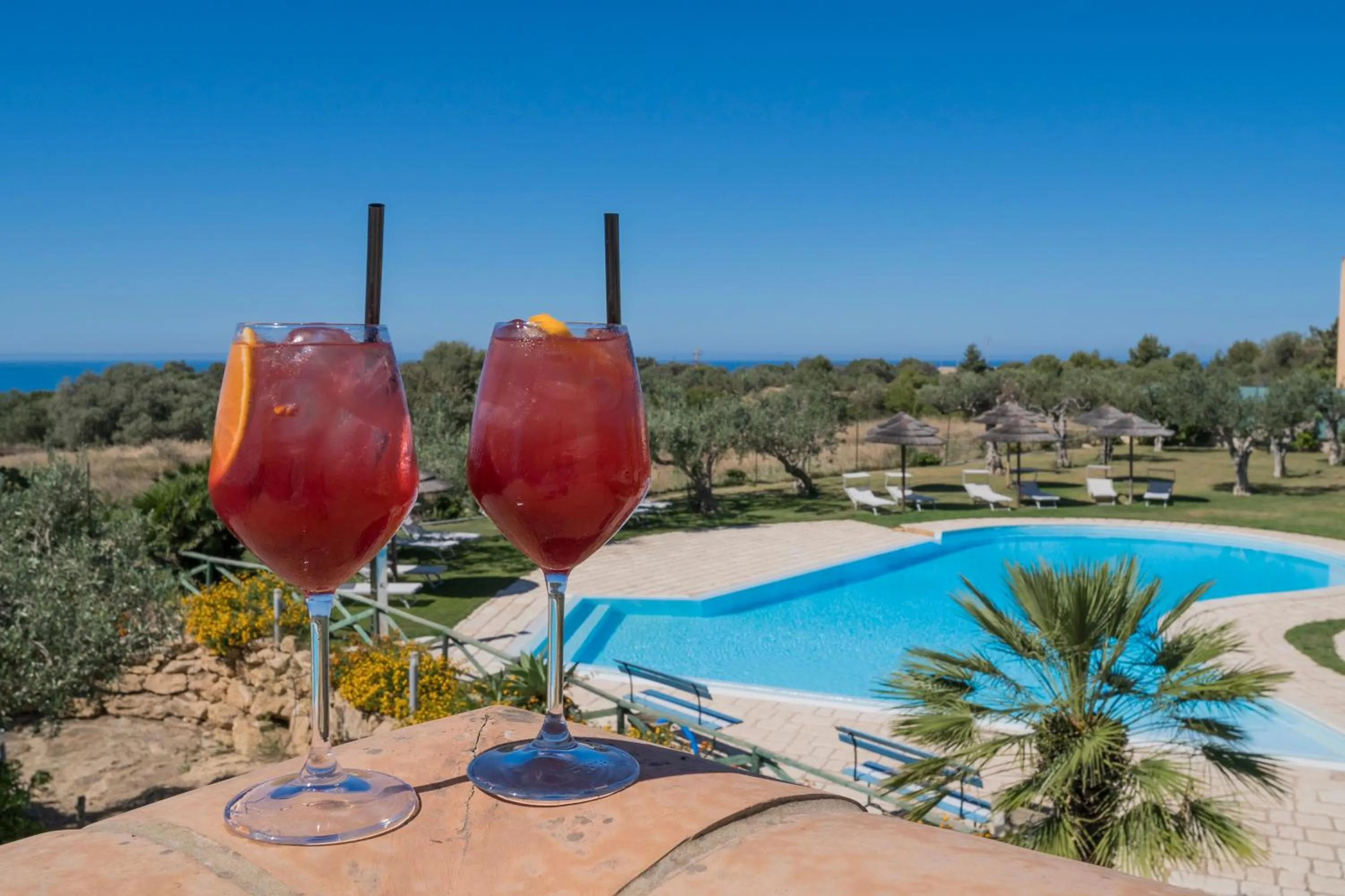 Pool view in Il Marchese Hotel & Spa