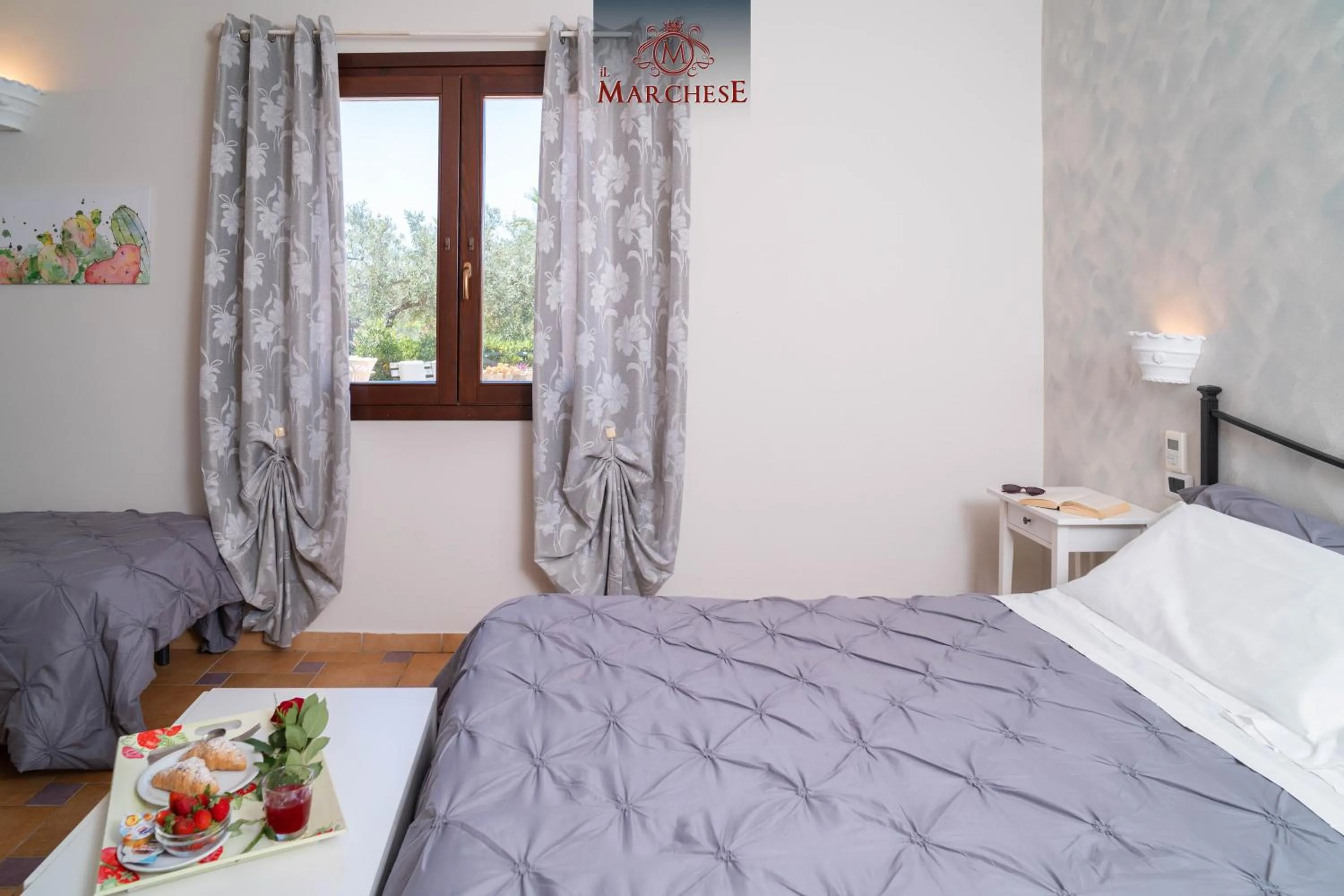 Bed in Il Marchese Hotel & Spa