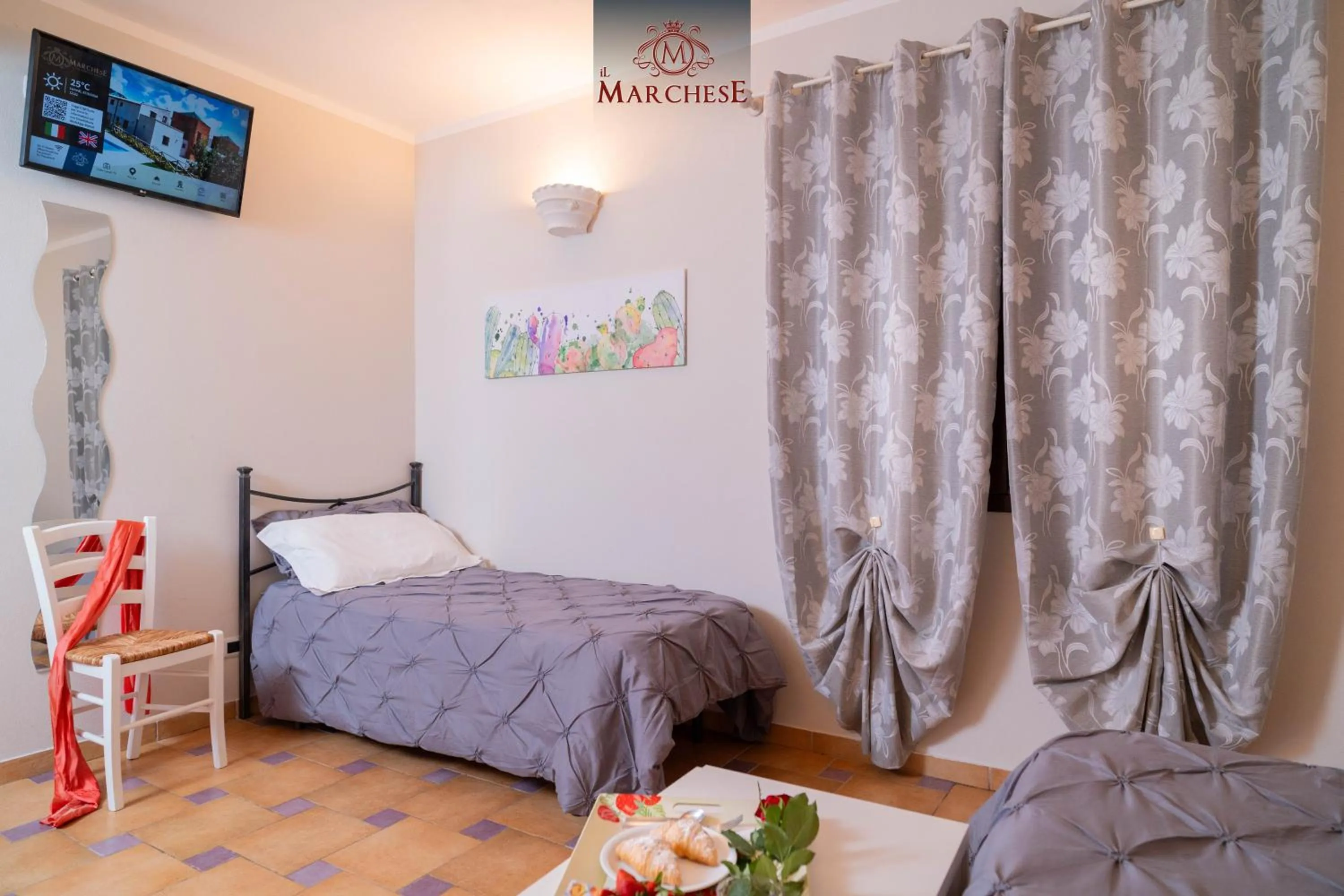 Bed in Il Marchese Hotel & Spa