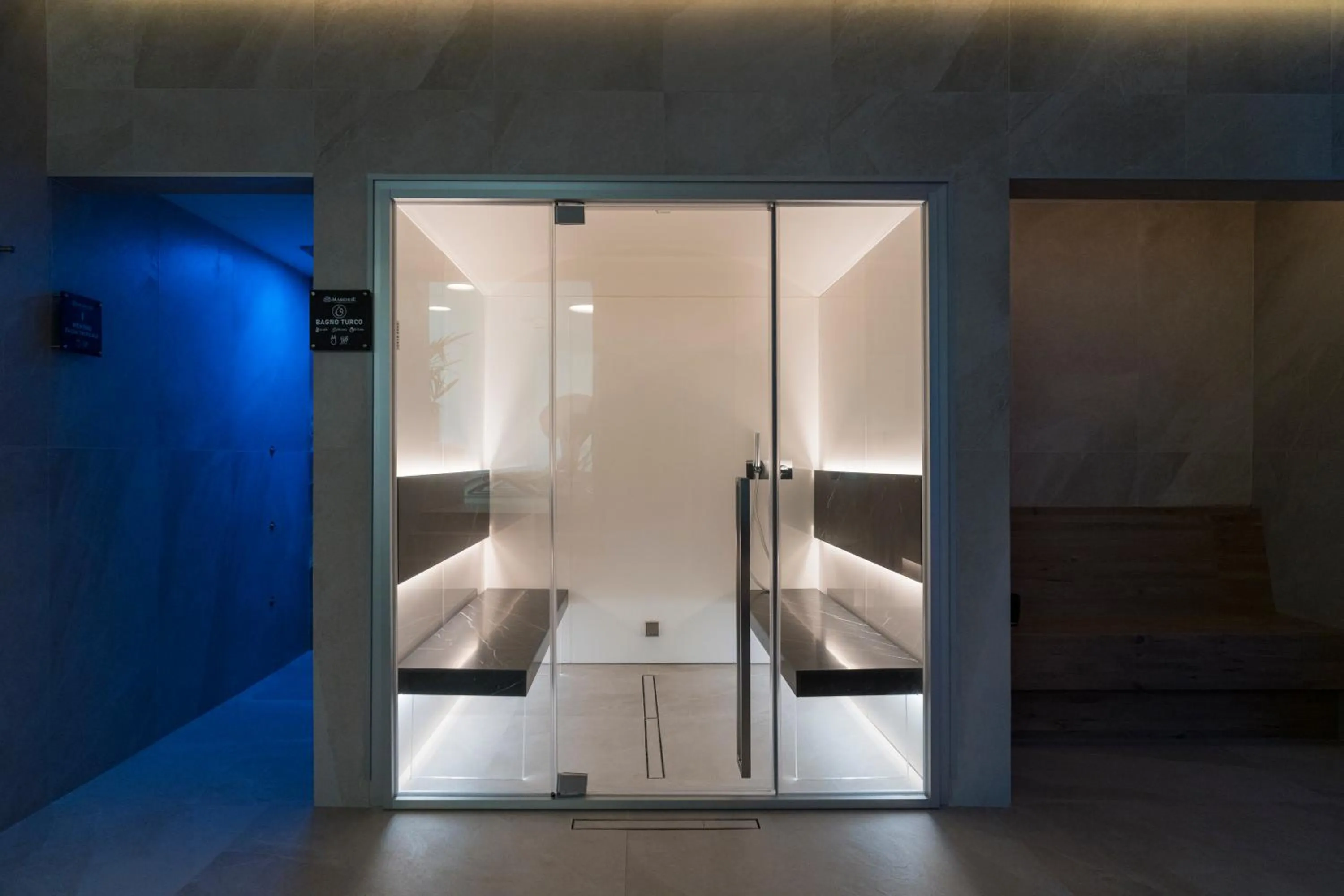 Steam room in Il Marchese Hotel & Spa