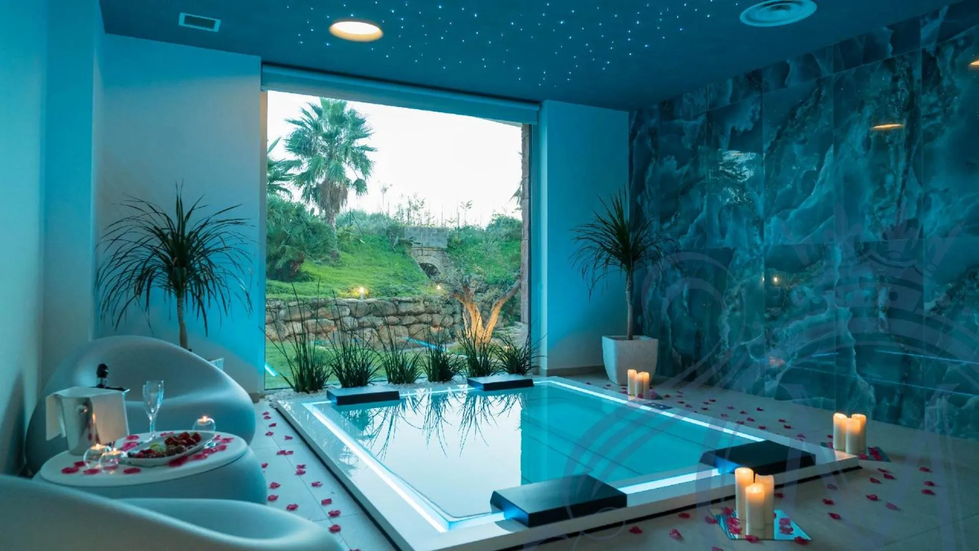 Hot Tub in Il Marchese Hotel & Spa