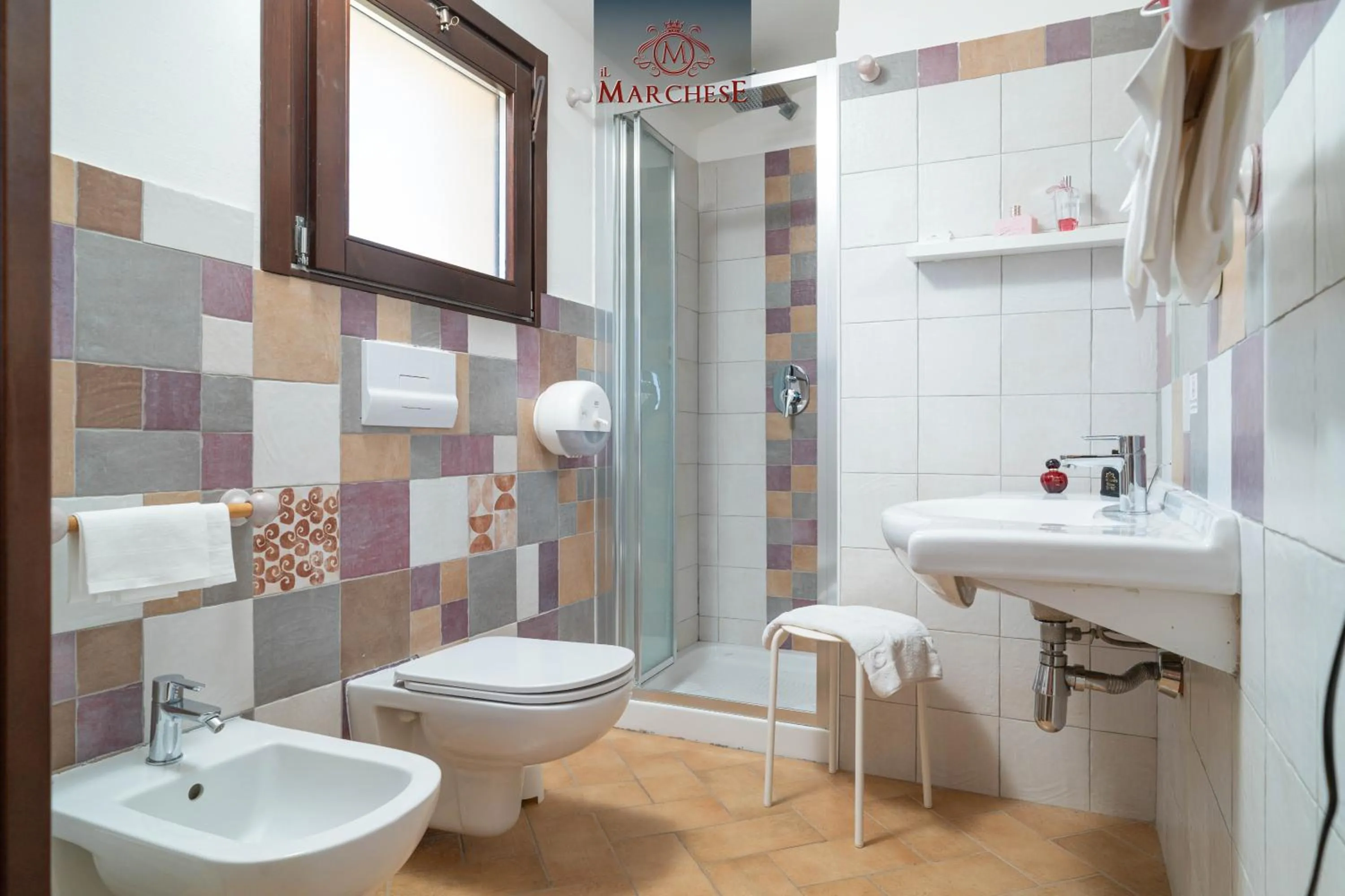 Shower in Il Marchese Hotel & Spa