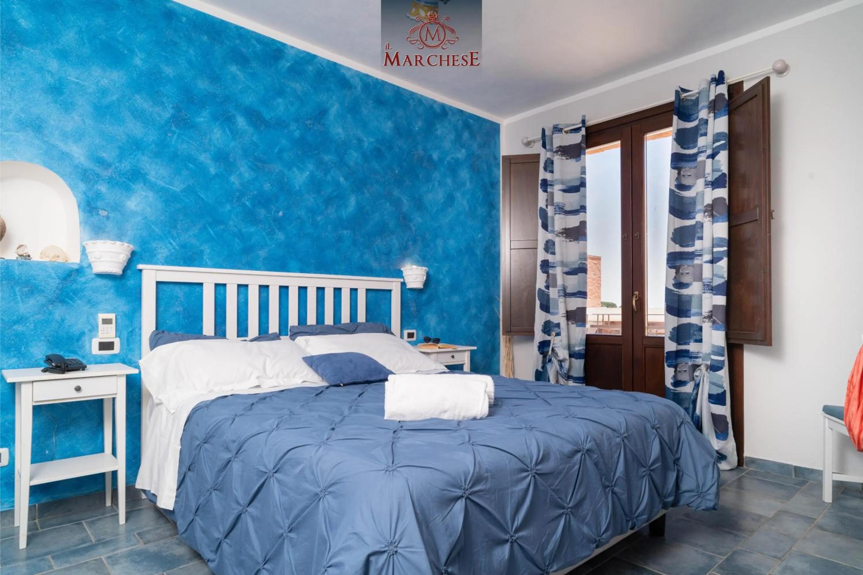 Bed in Il Marchese Hotel & Spa