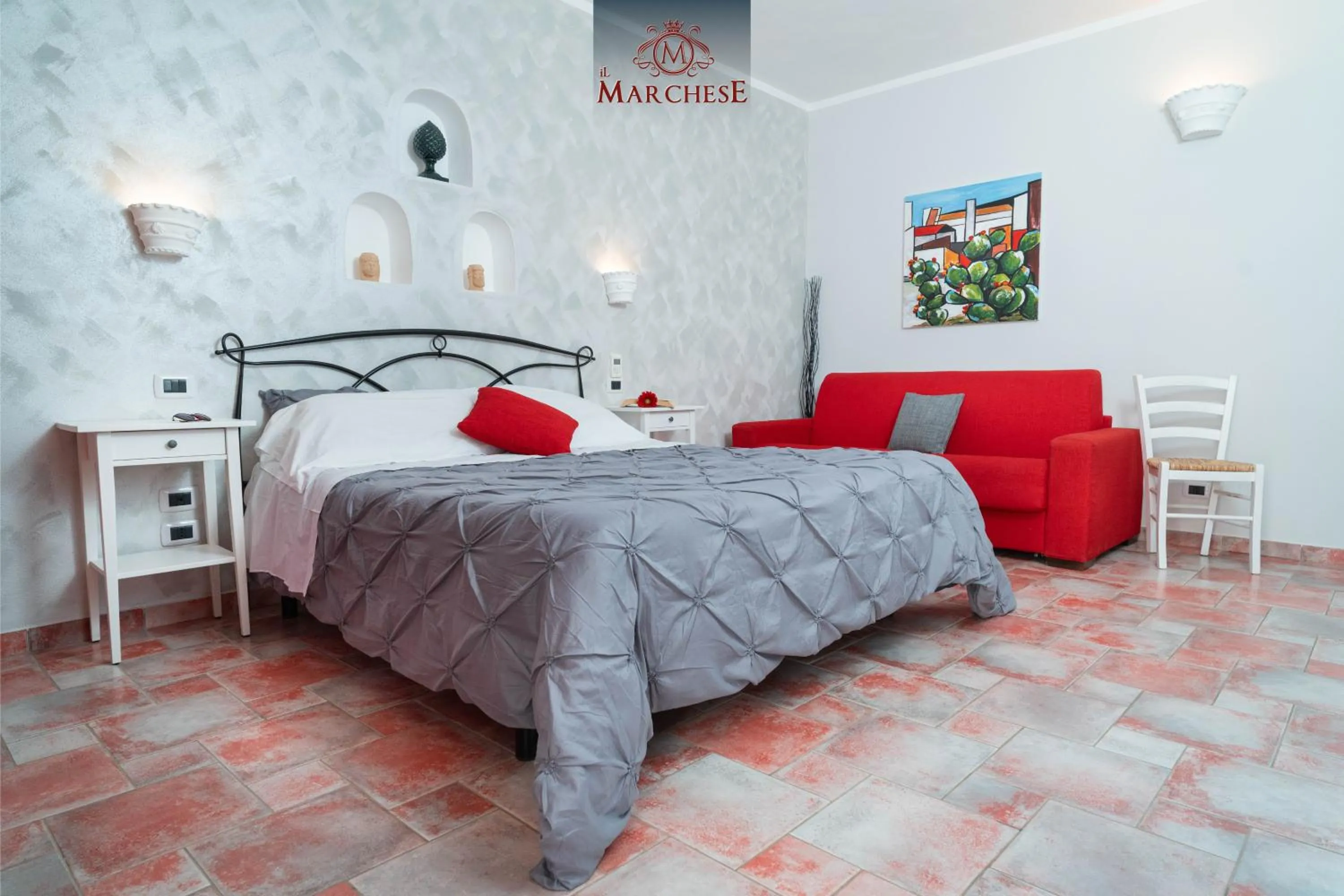 Bed in Il Marchese Hotel & Spa