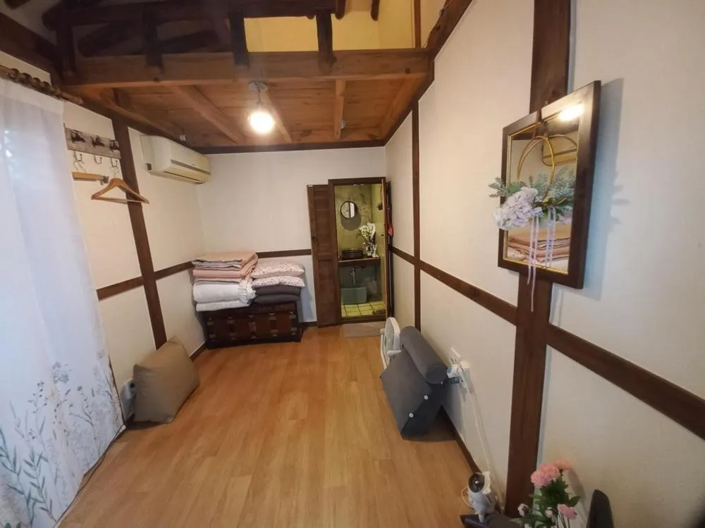 Bed in Jeonju Sanyacho Pension