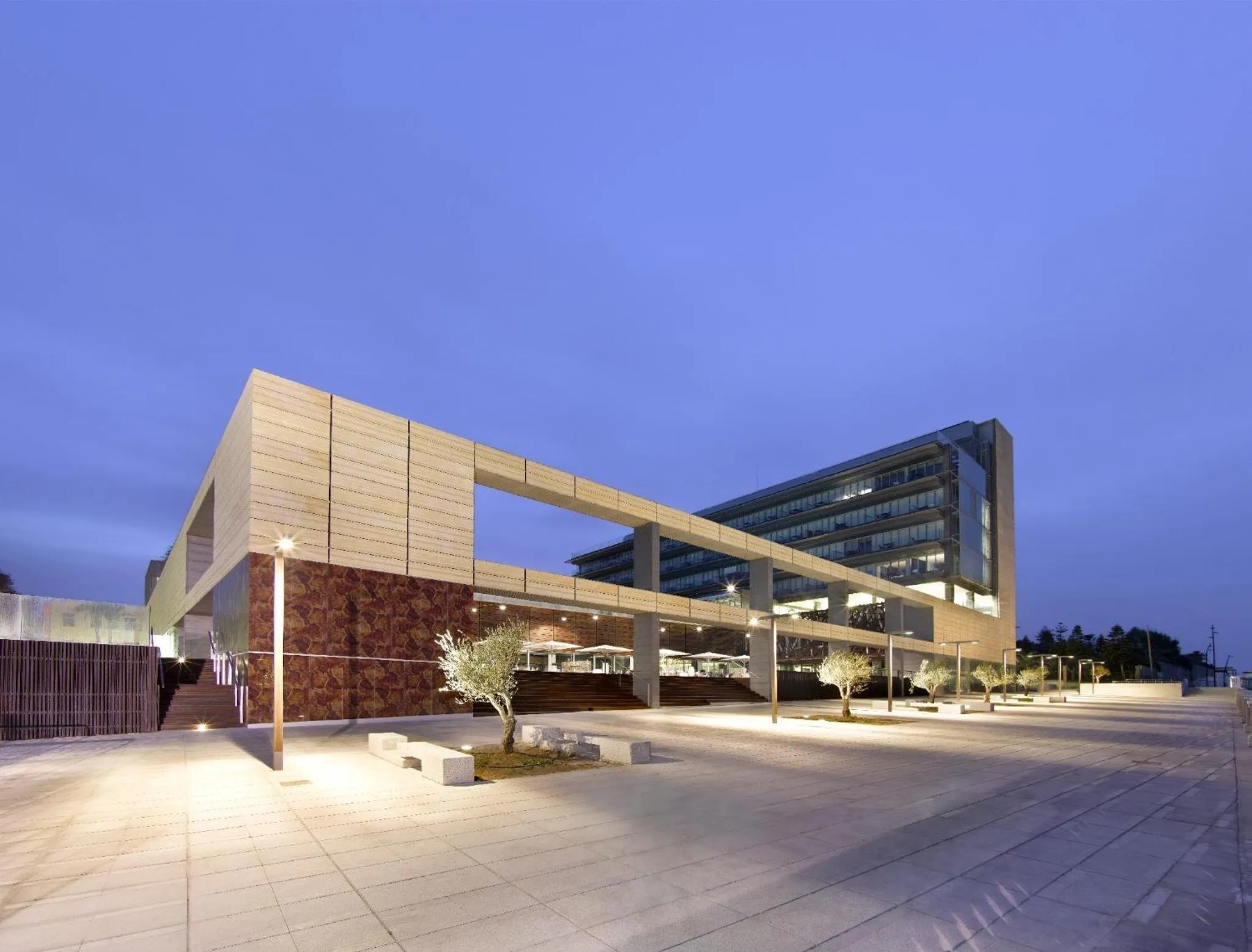 Facade/entrance in Parador de Cádiz