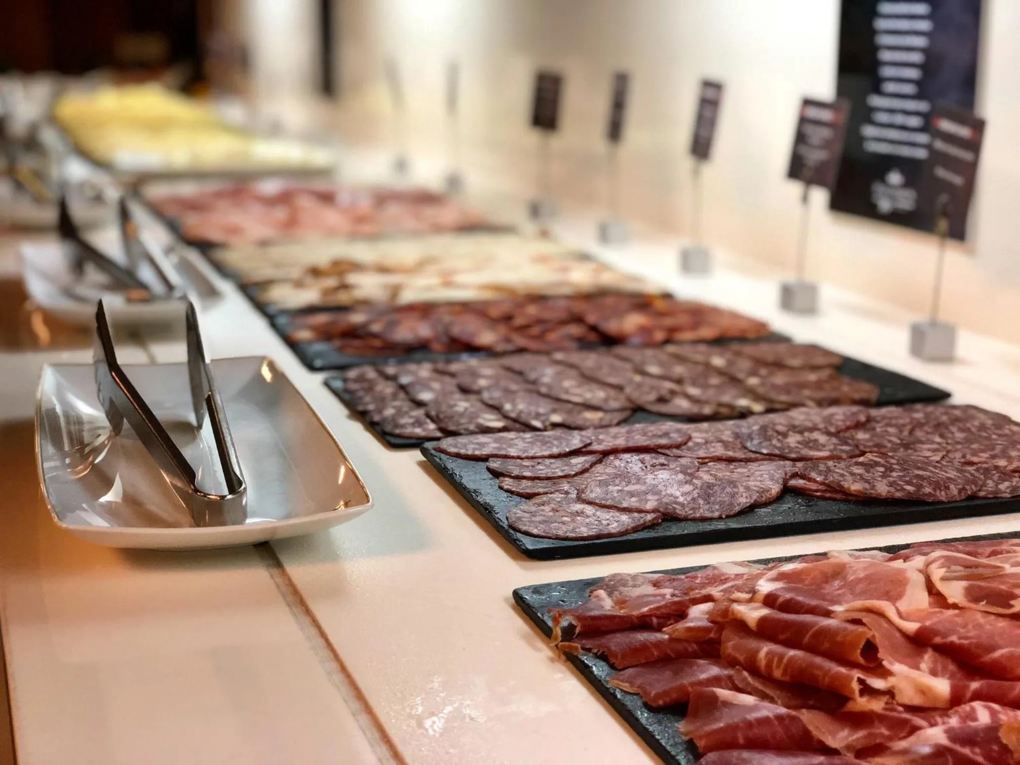 Buffet breakfast in Parador de Cádiz