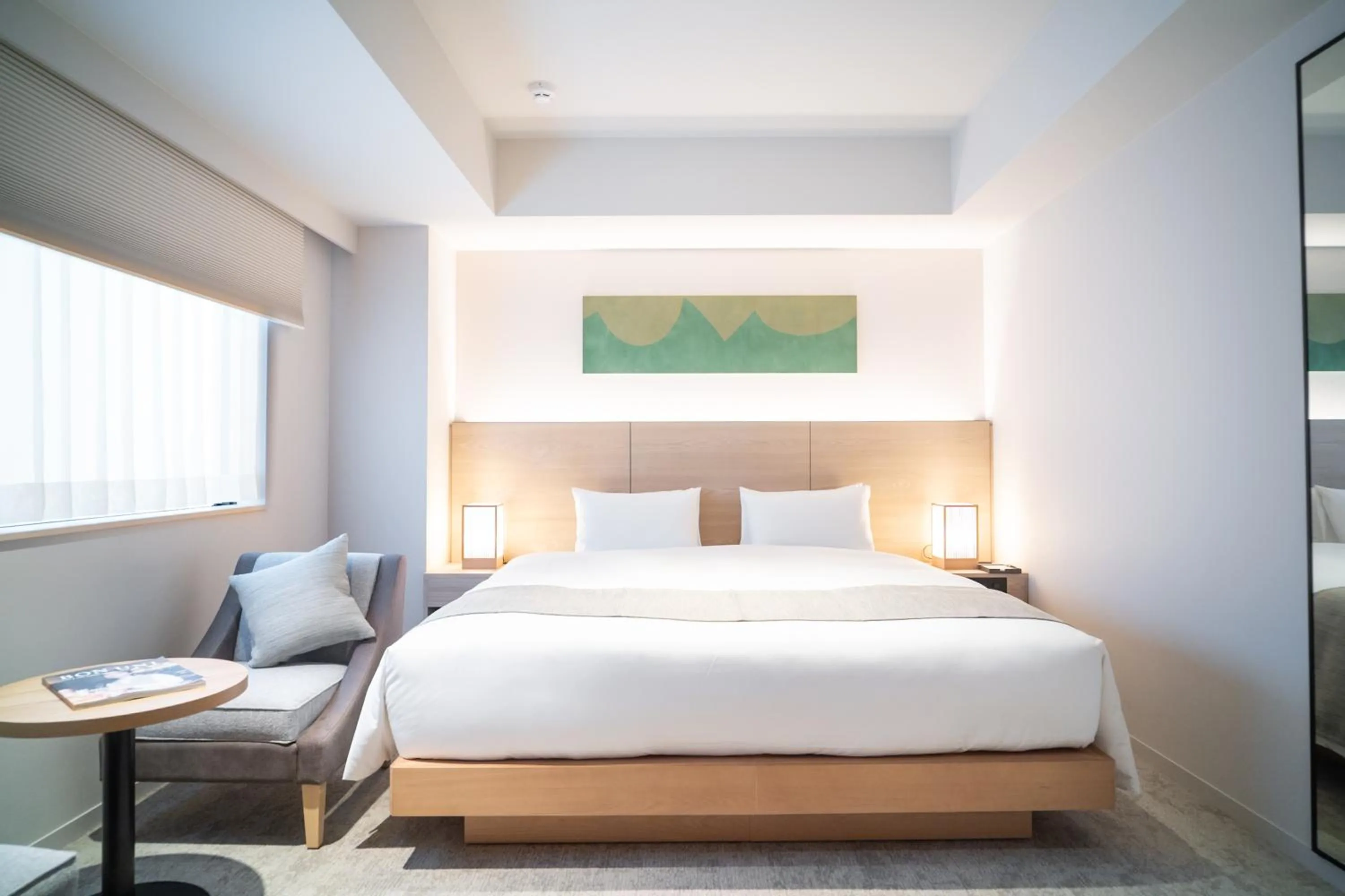 Bedroom, Bed in KIORI Collection Shinmachi