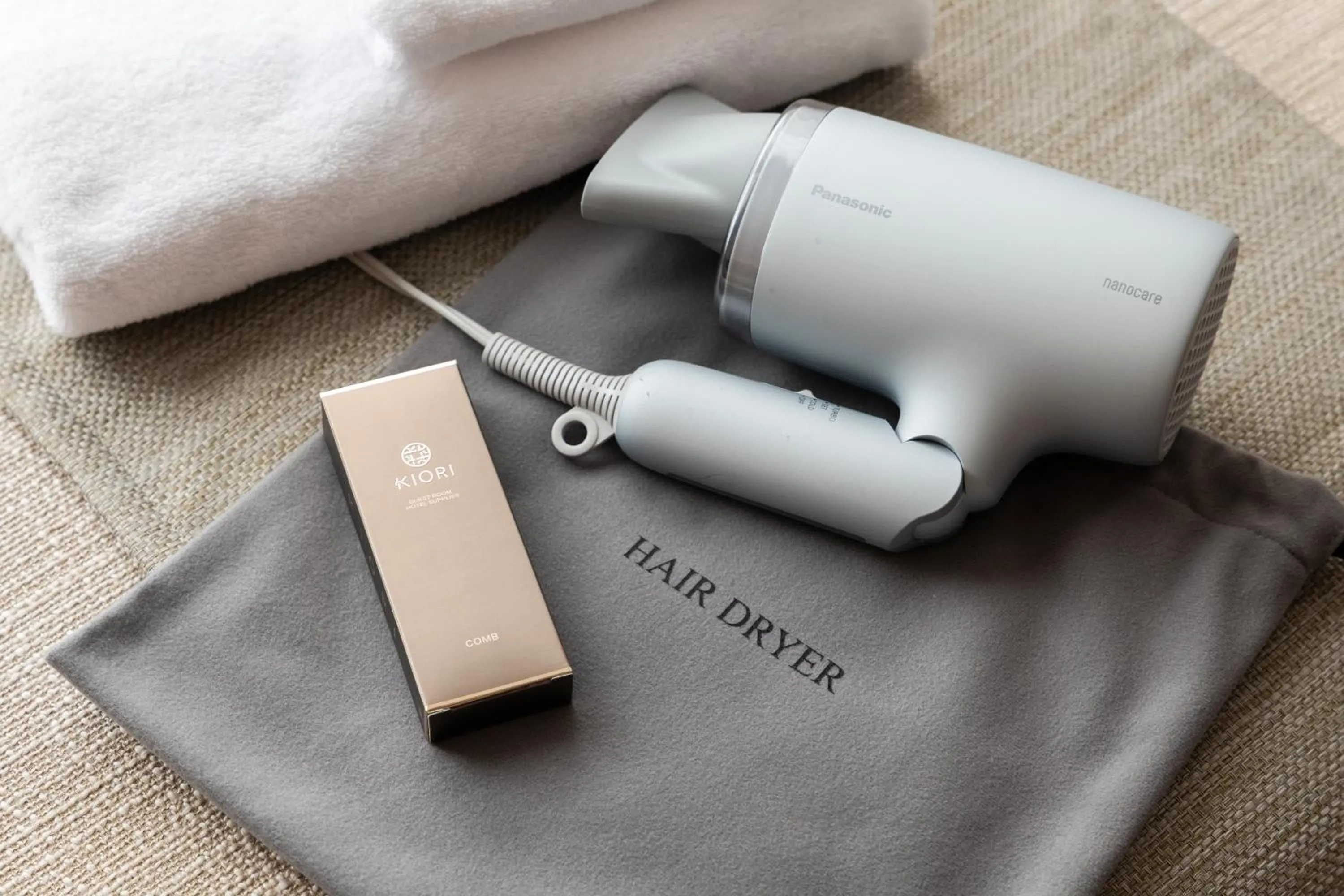 hair dryier in KIORI Collection Shinmachi