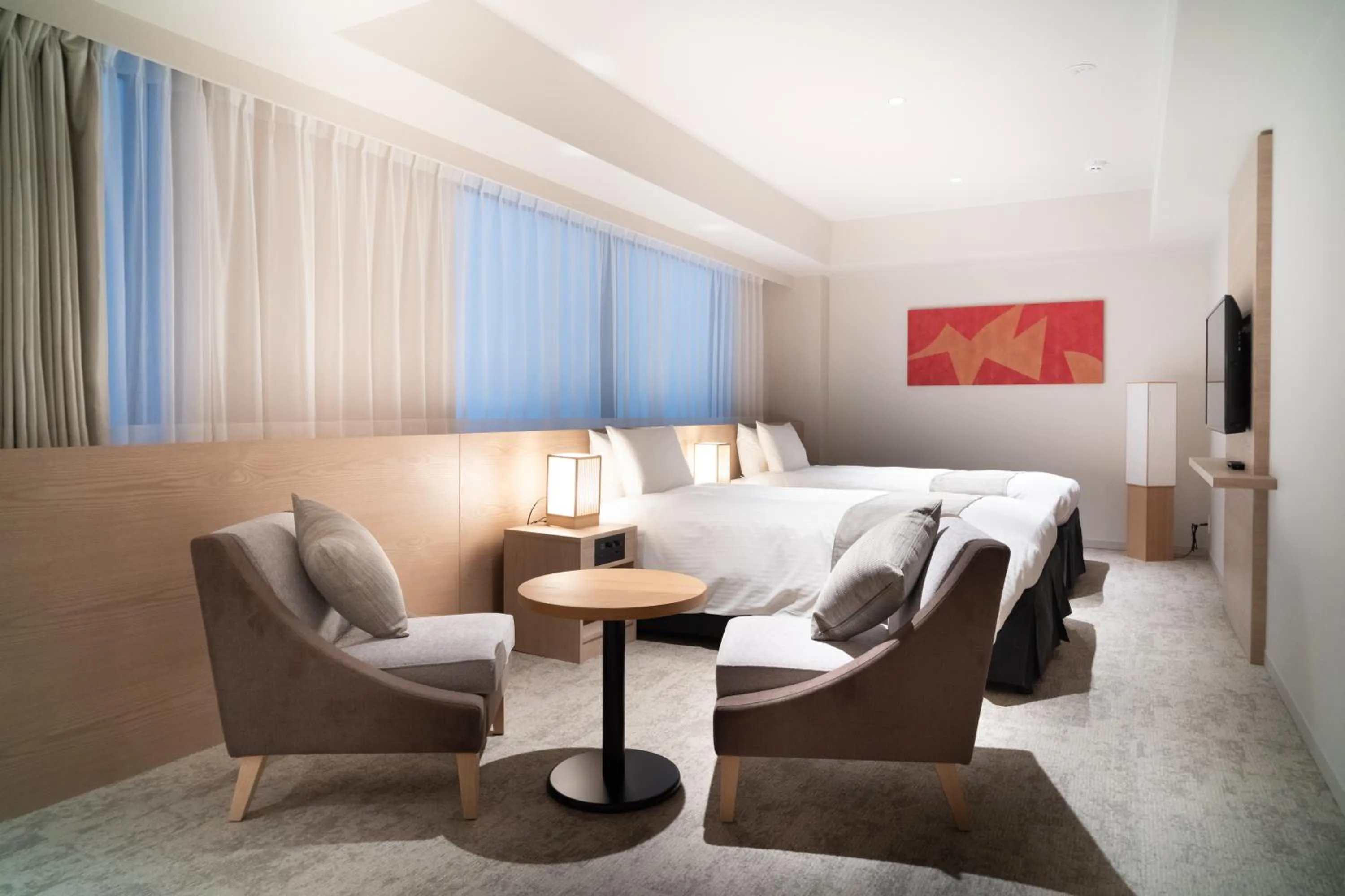 Bedroom, Bed in KIORI Collection Shinmachi