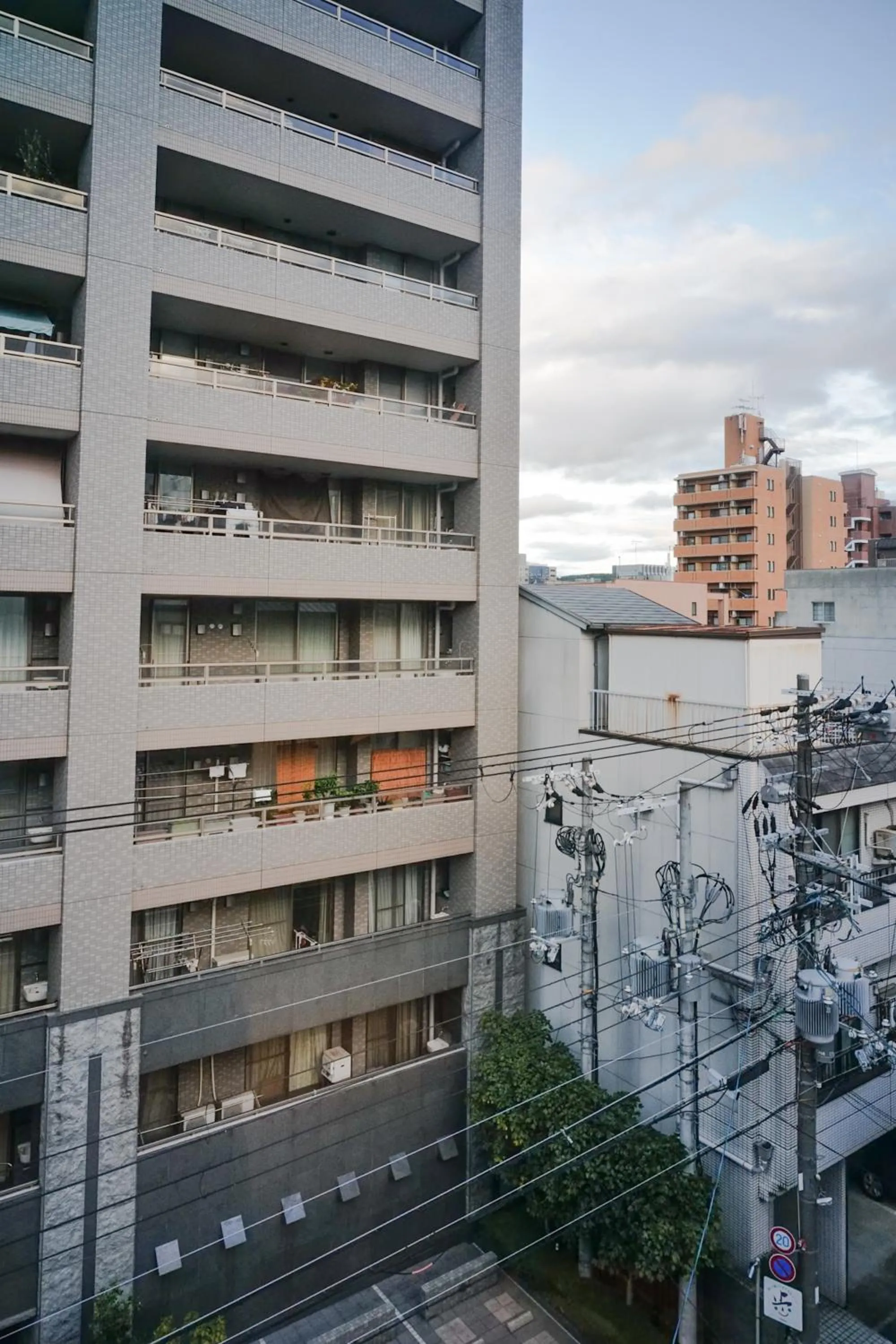 City view in KIORI Hotel Higashino Toin