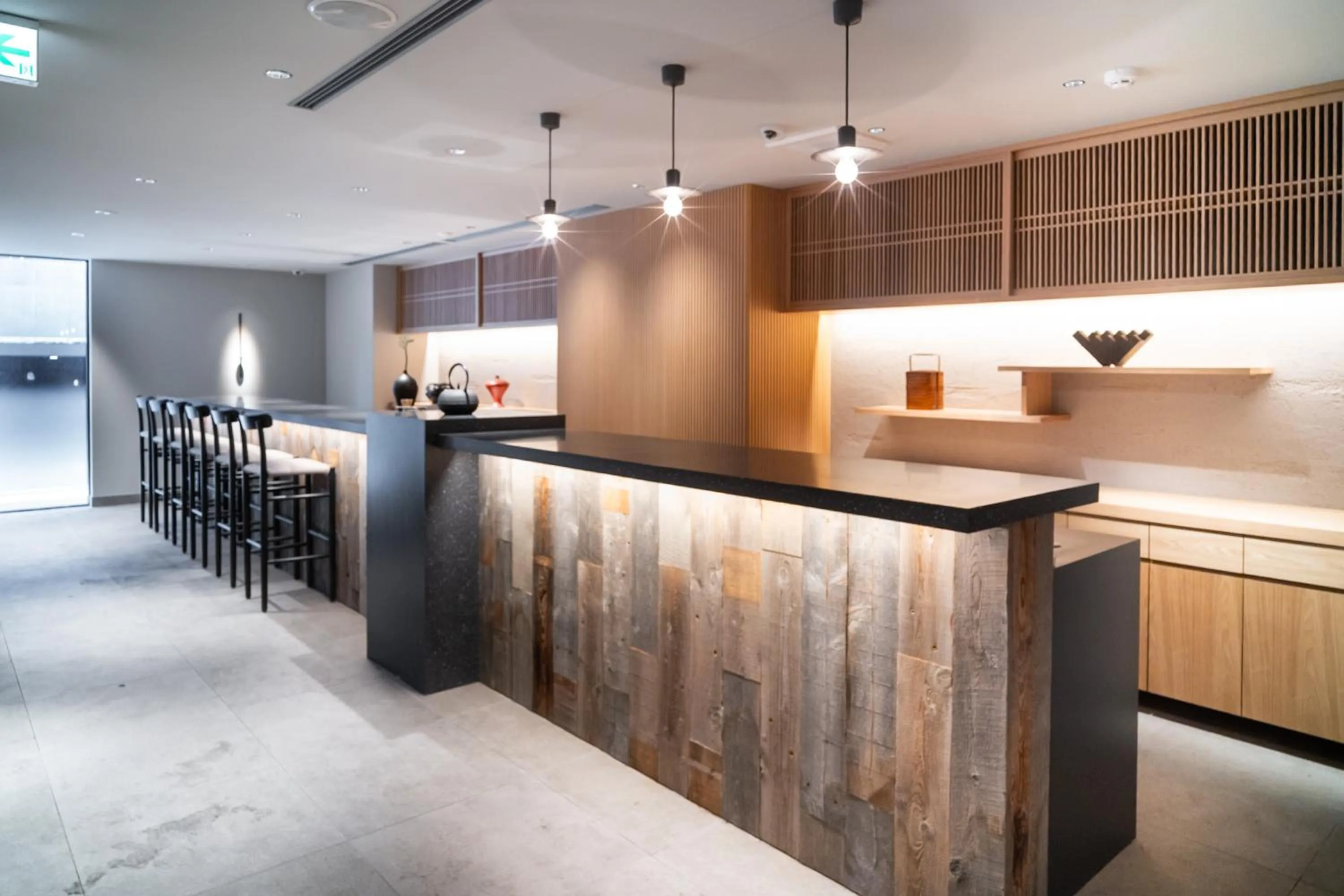 Lobby or reception in KIORI Hotel Higashino Toin