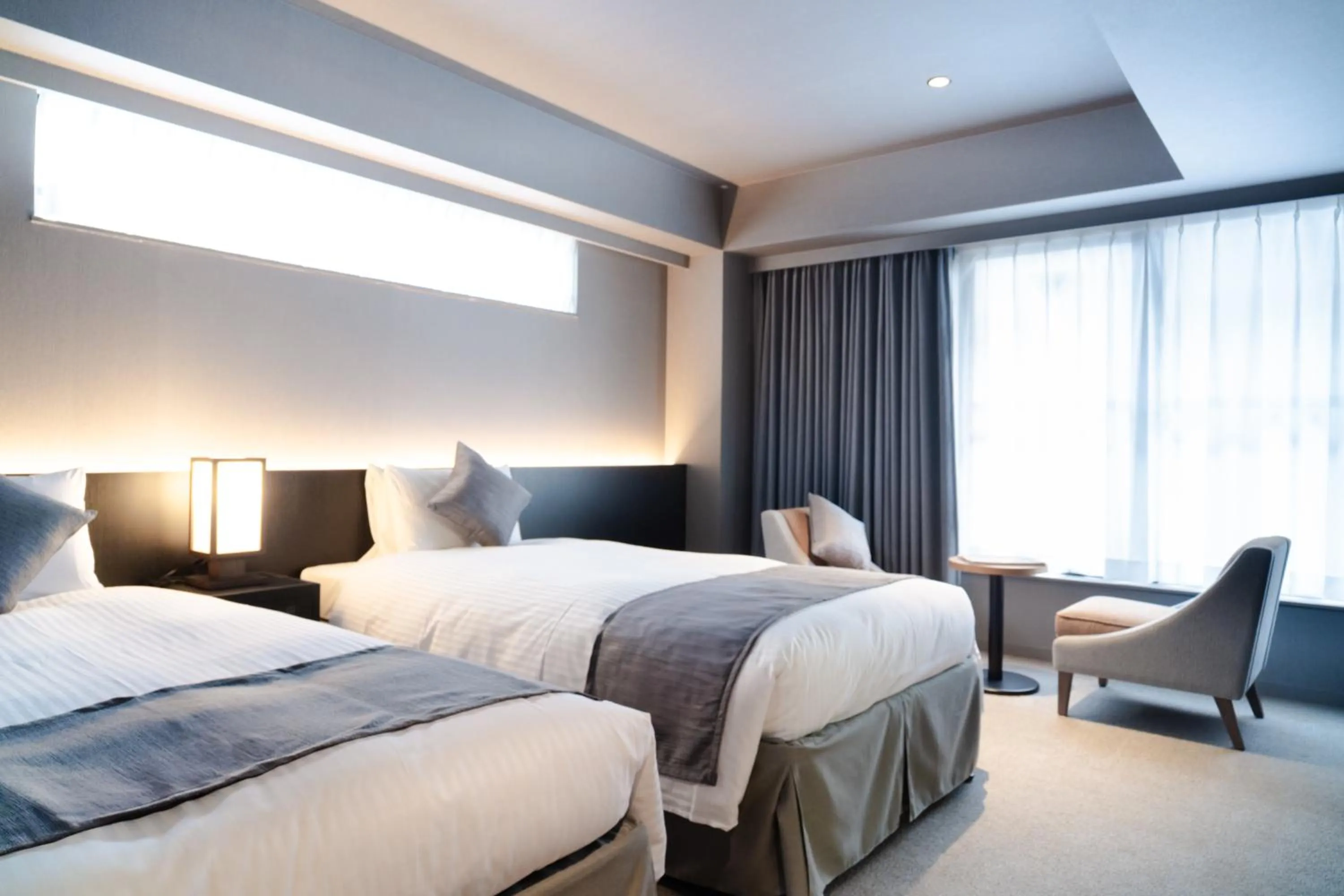 Photo of the whole room, Bed in KIORI Hotel Higashino Toin