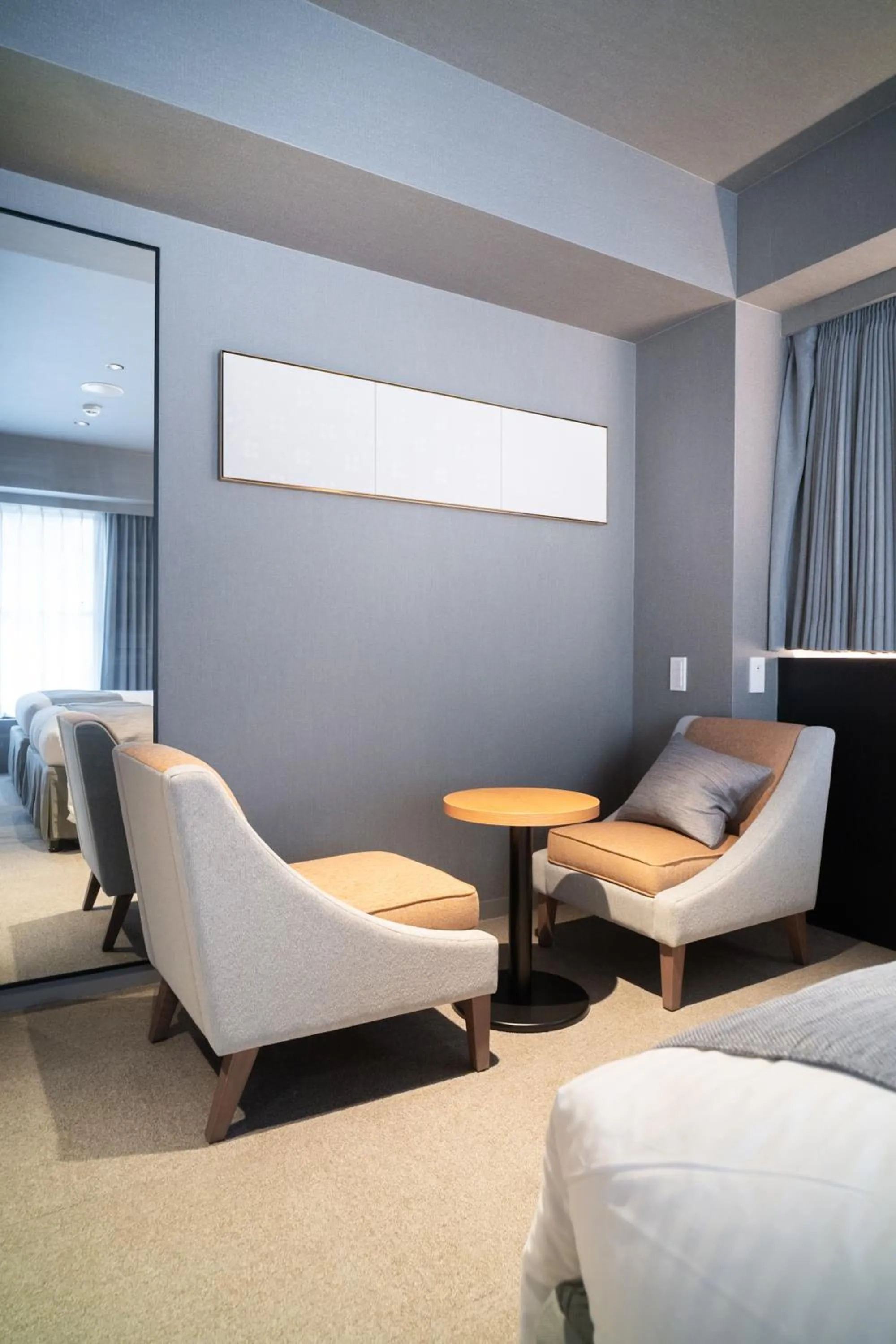 Seating area in KIORI Hotel Higashino Toin