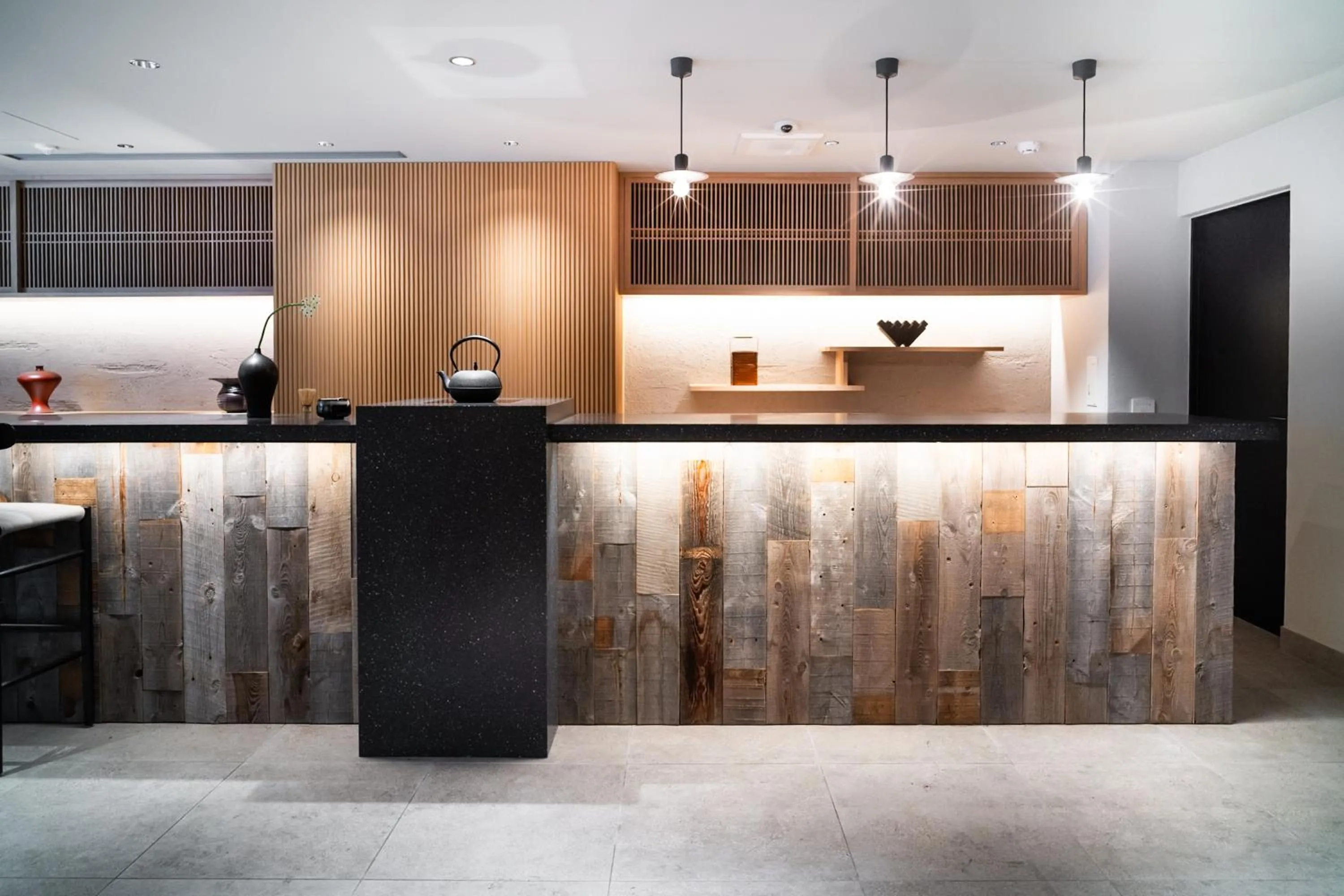 Lobby or reception in KIORI Hotel Higashino Toin