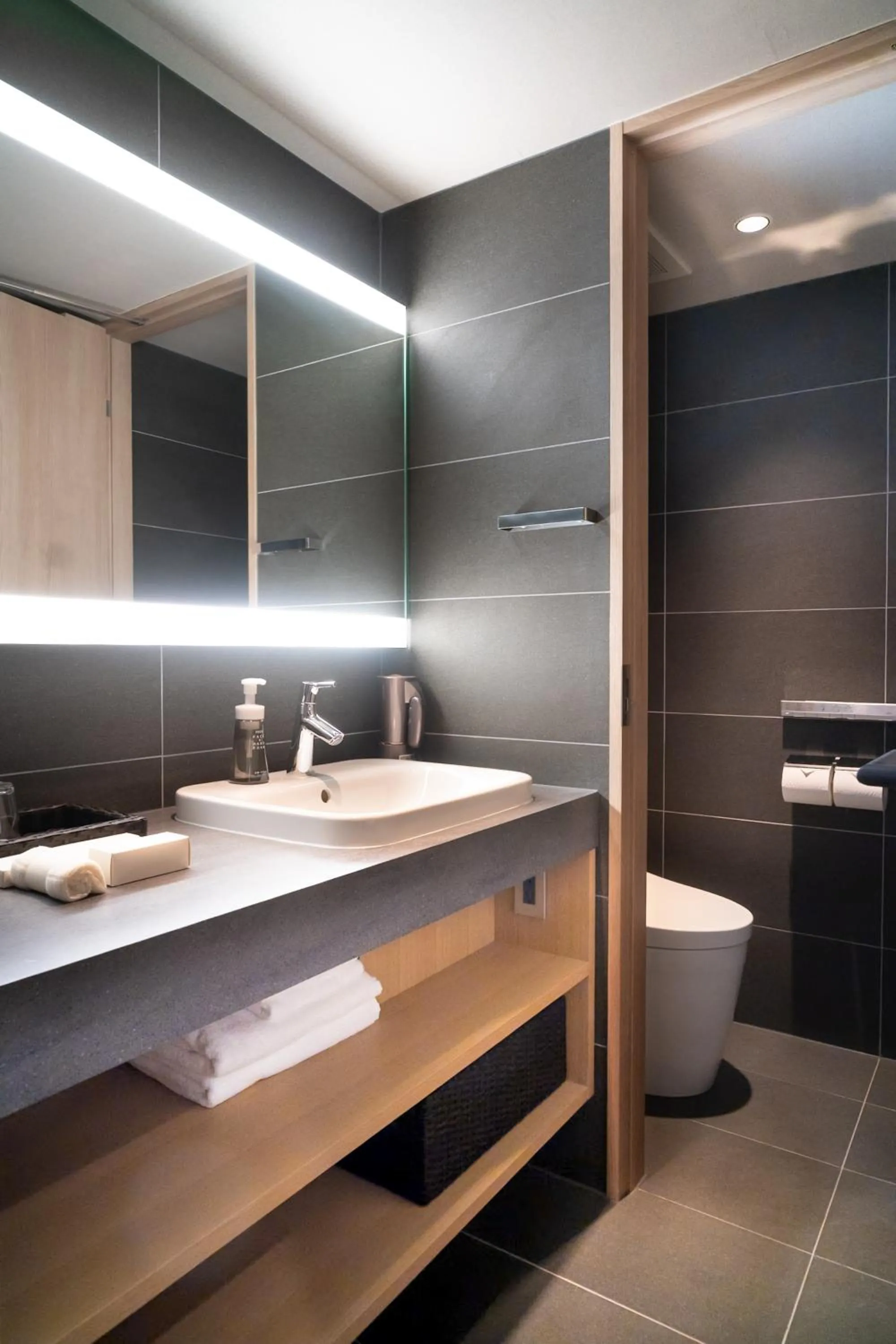 Toilet in KIORI Hotel Takakura